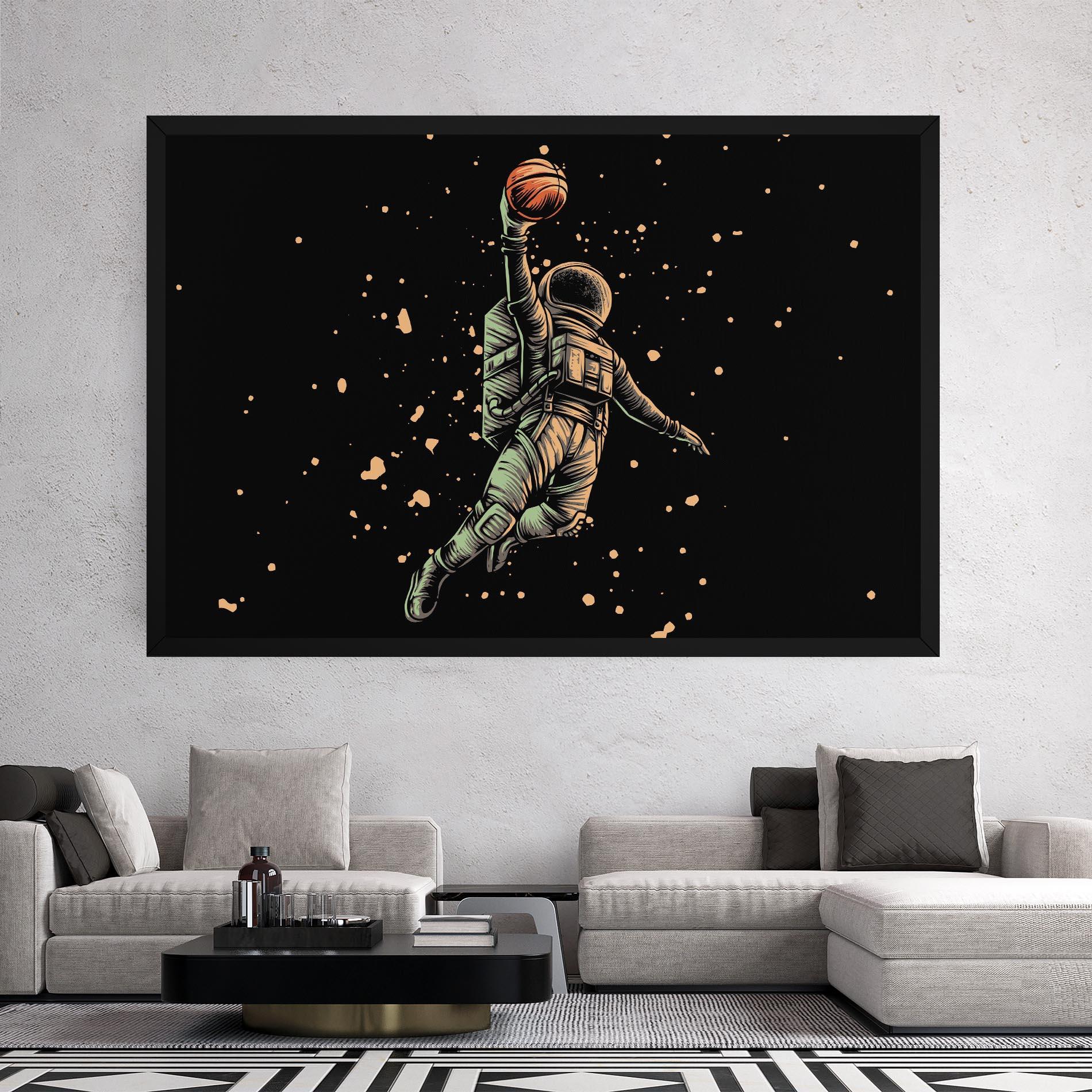 Leinwandbild Astrobasket mockup 2