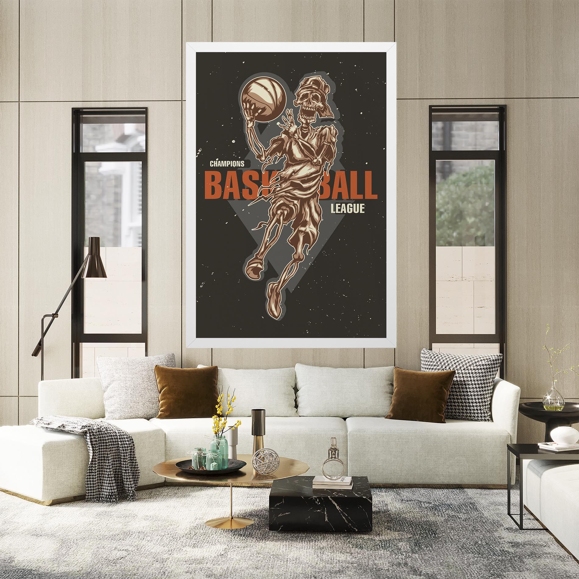 Basketball League mockup 2