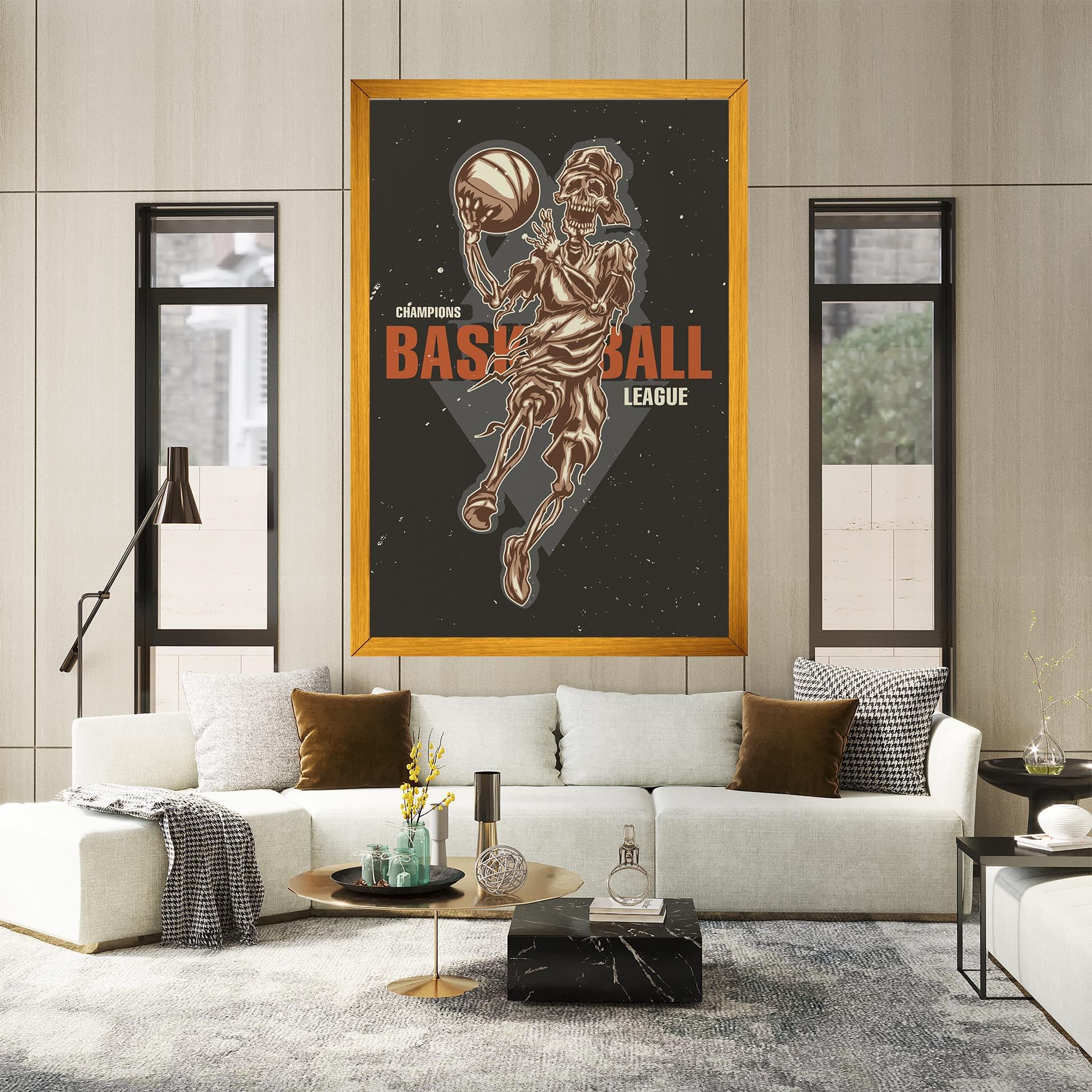 Basketball League mockup 2