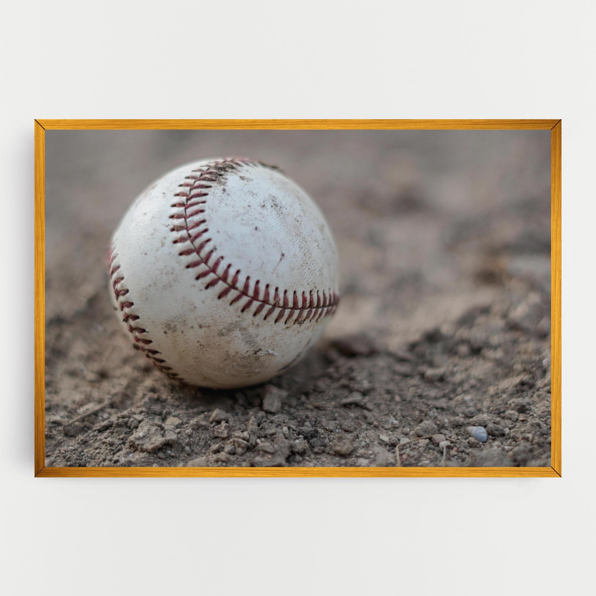 Dusty Baseball Ball mockup 0