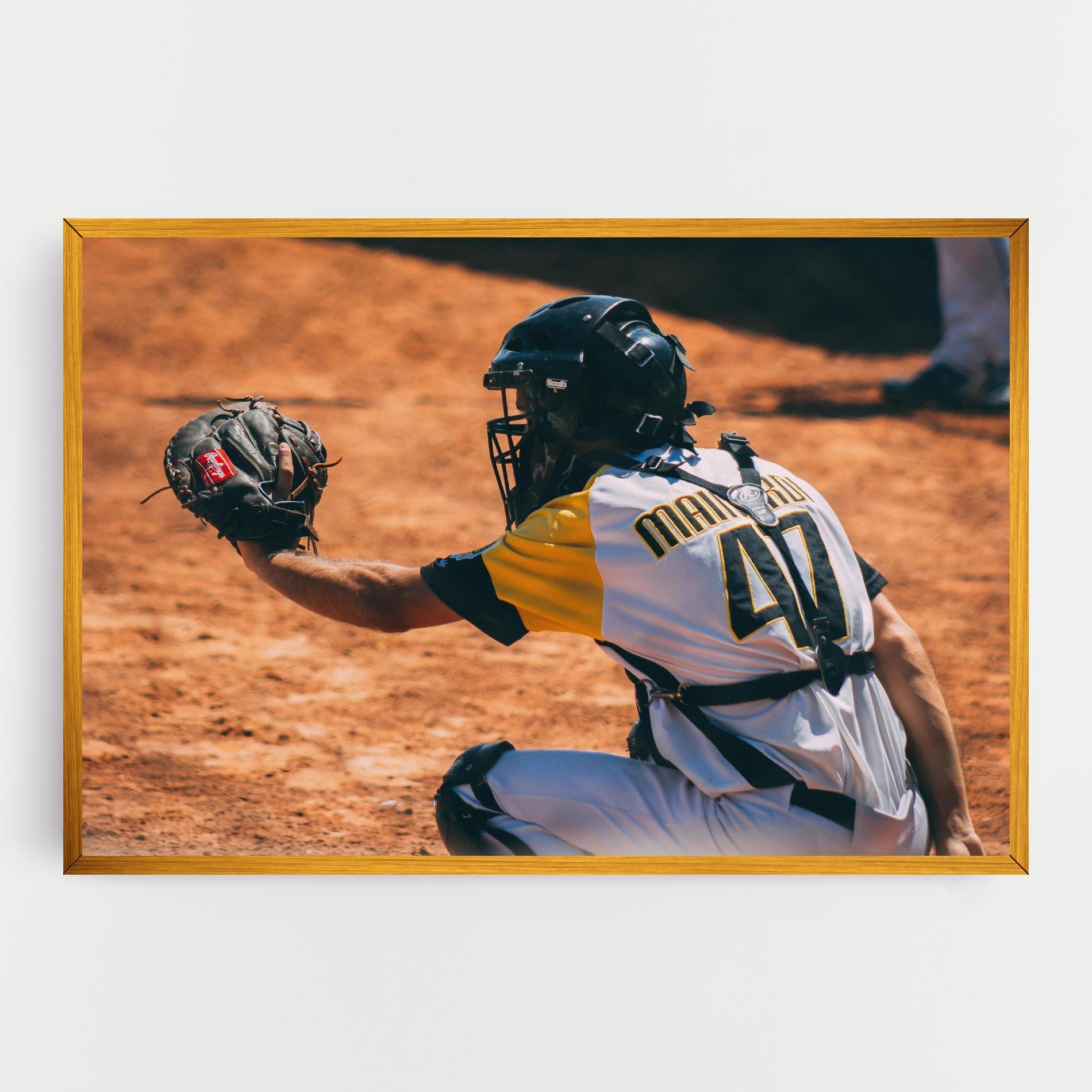 Leinwandbild Number 47 Baseball mockup 0