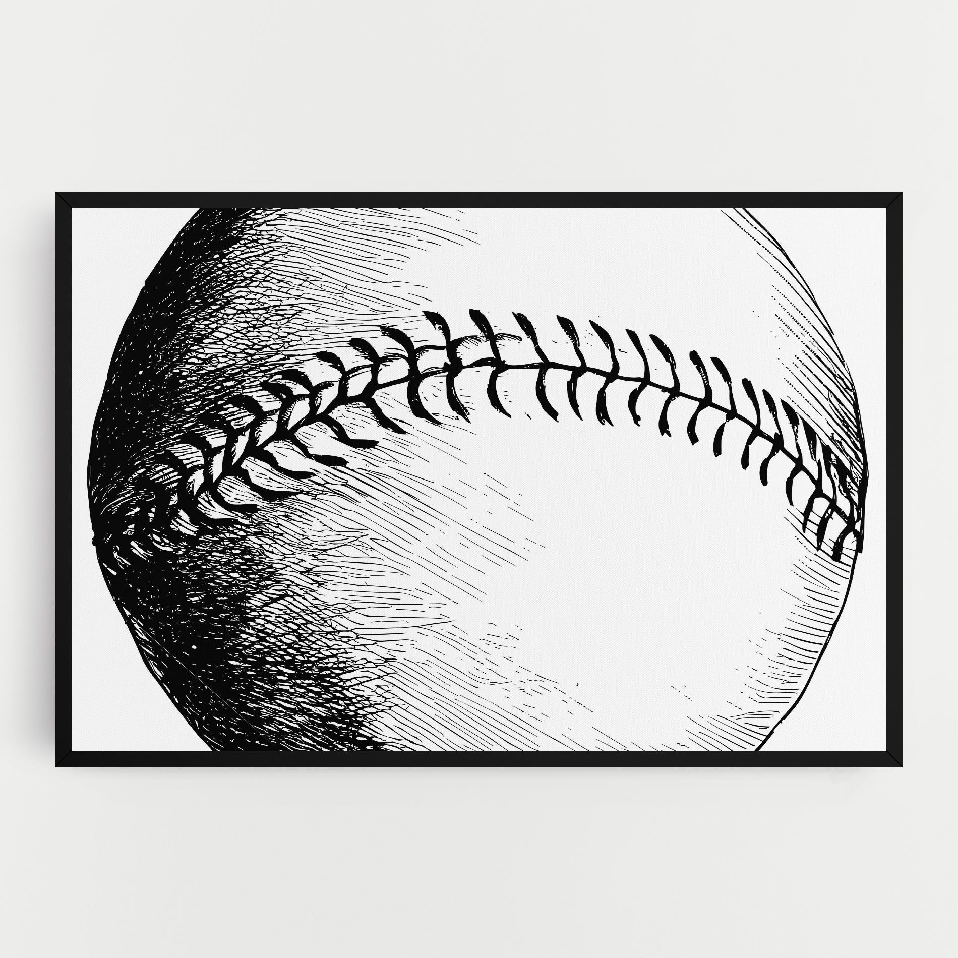 Baseball Black Line mockup 0