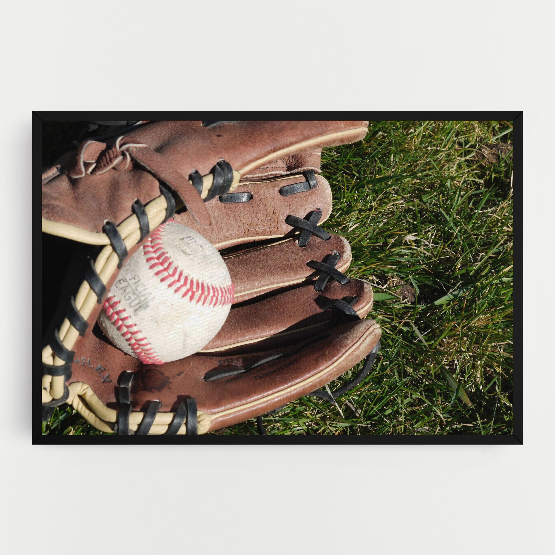 Brown Baseball Glove mockup 0