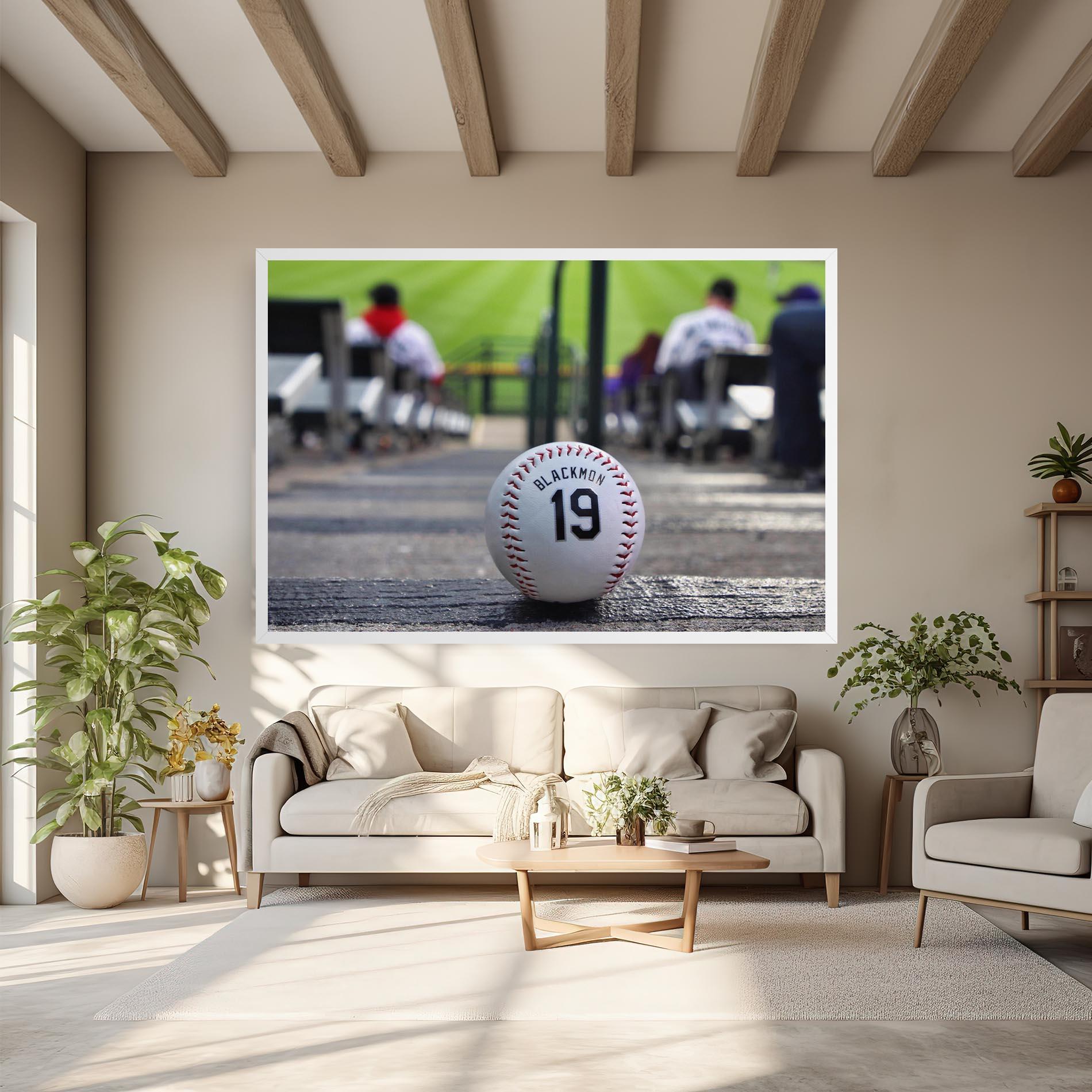 Leinwandbild Baseball Nr 19 mockup 6