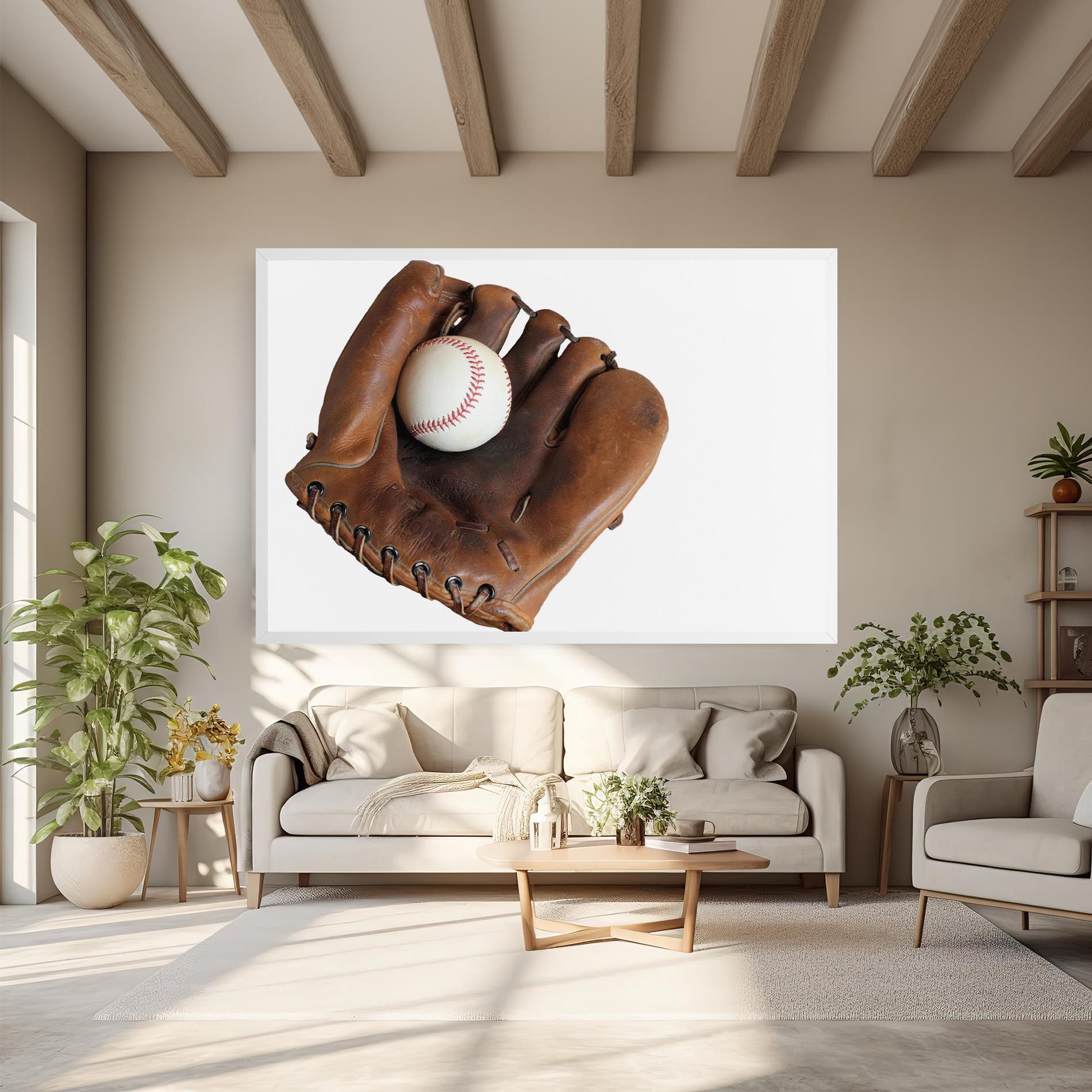 Holding Baseball Ball mockup 6