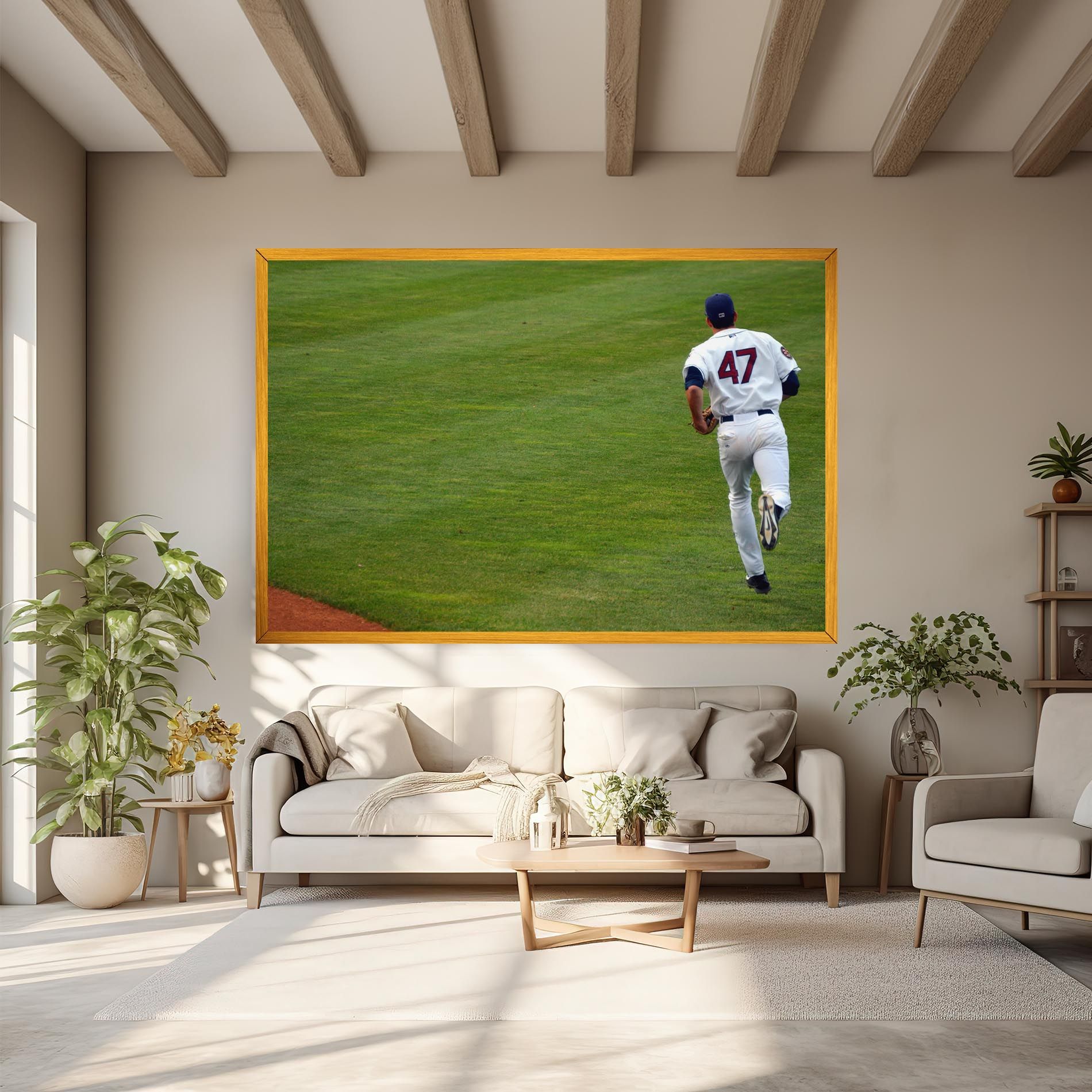 Baseball Player mockup 6