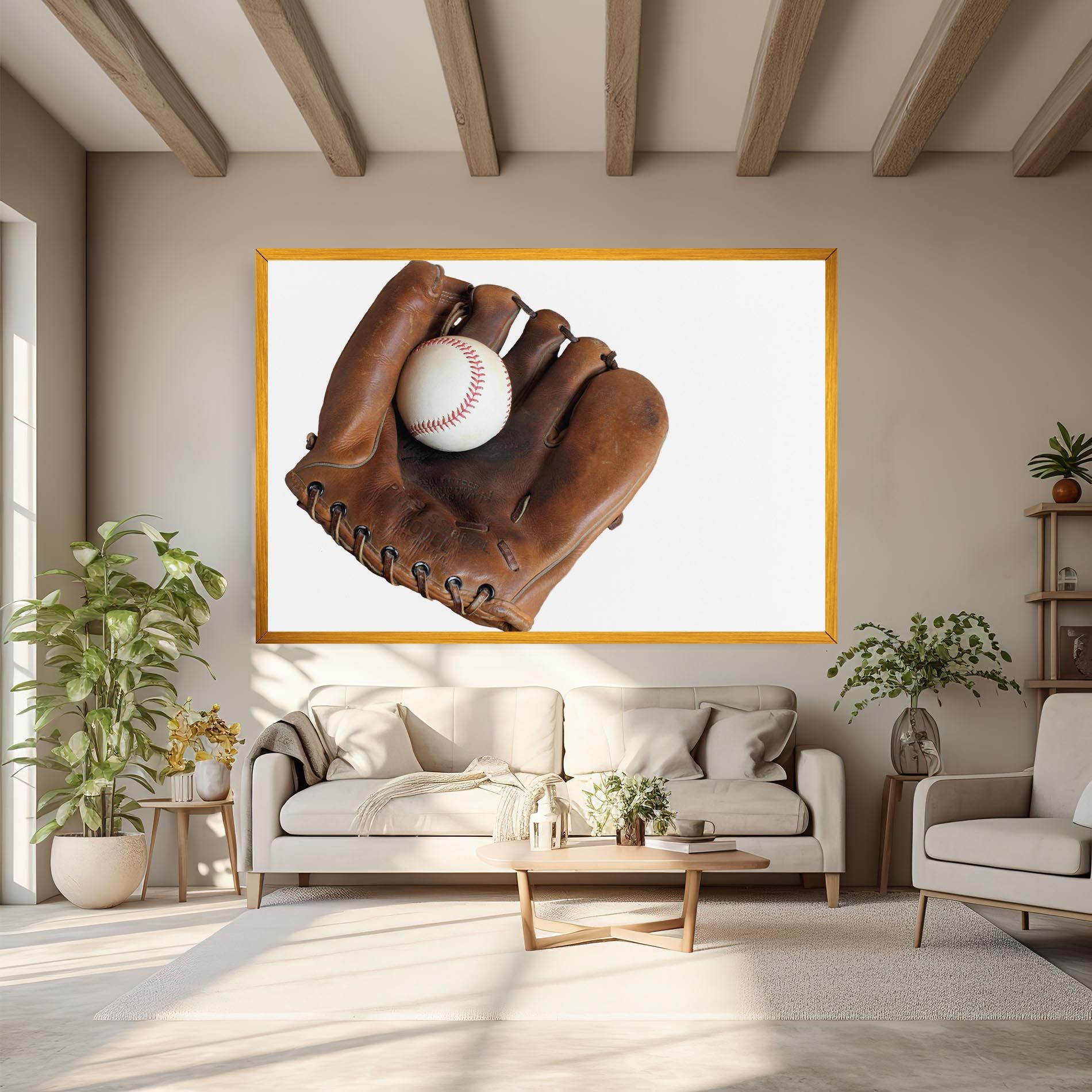 Holding Baseball Ball mockup 6