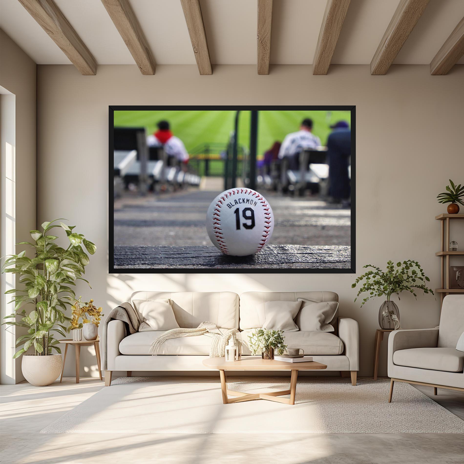 Leinwandbild Baseball Nr 19 mockup 6