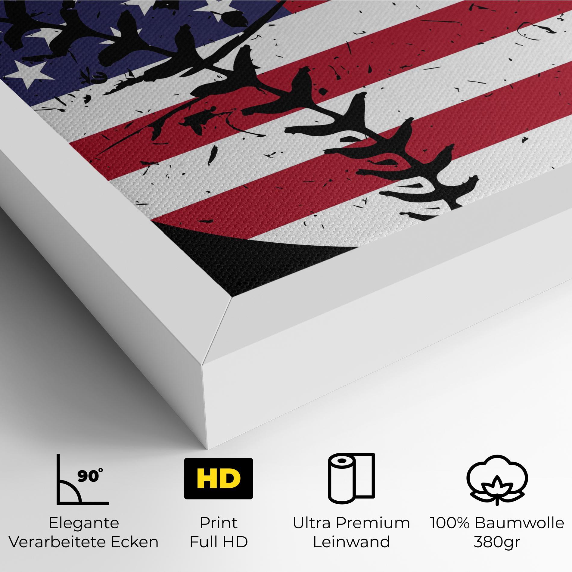 Leinwandbild Baseball Usa mockup 4