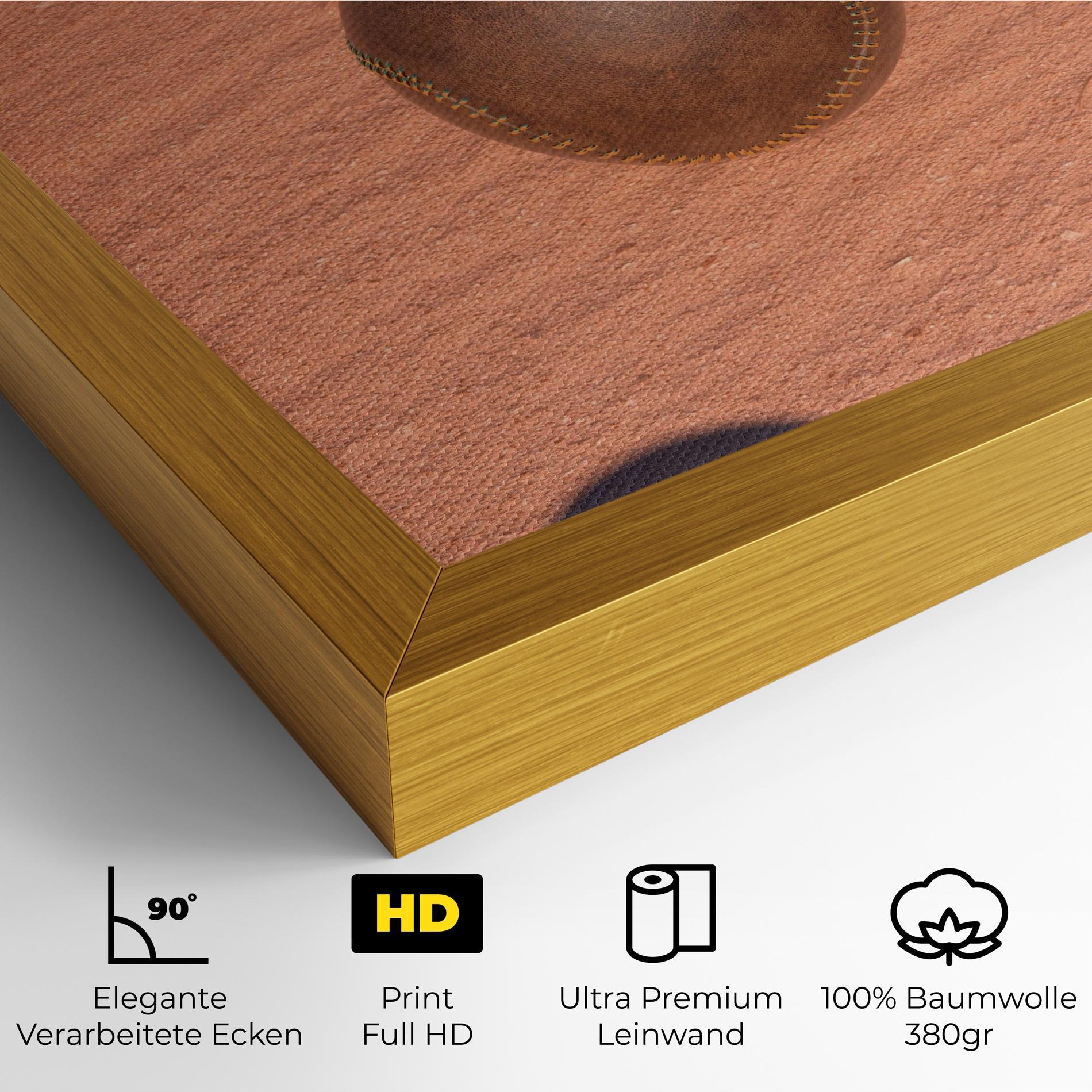 Leinwandbild Baseball Set On Send mockup 4