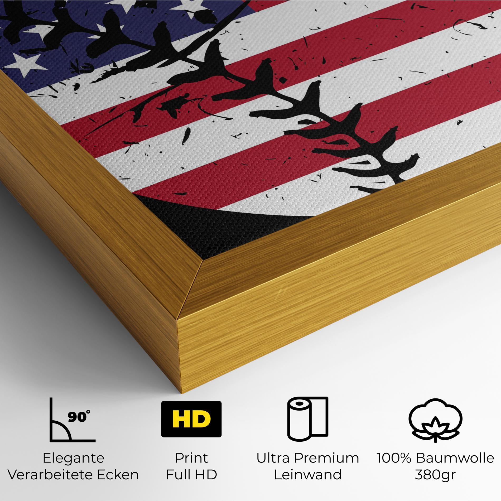 Leinwandbild Baseball Usa mockup 4