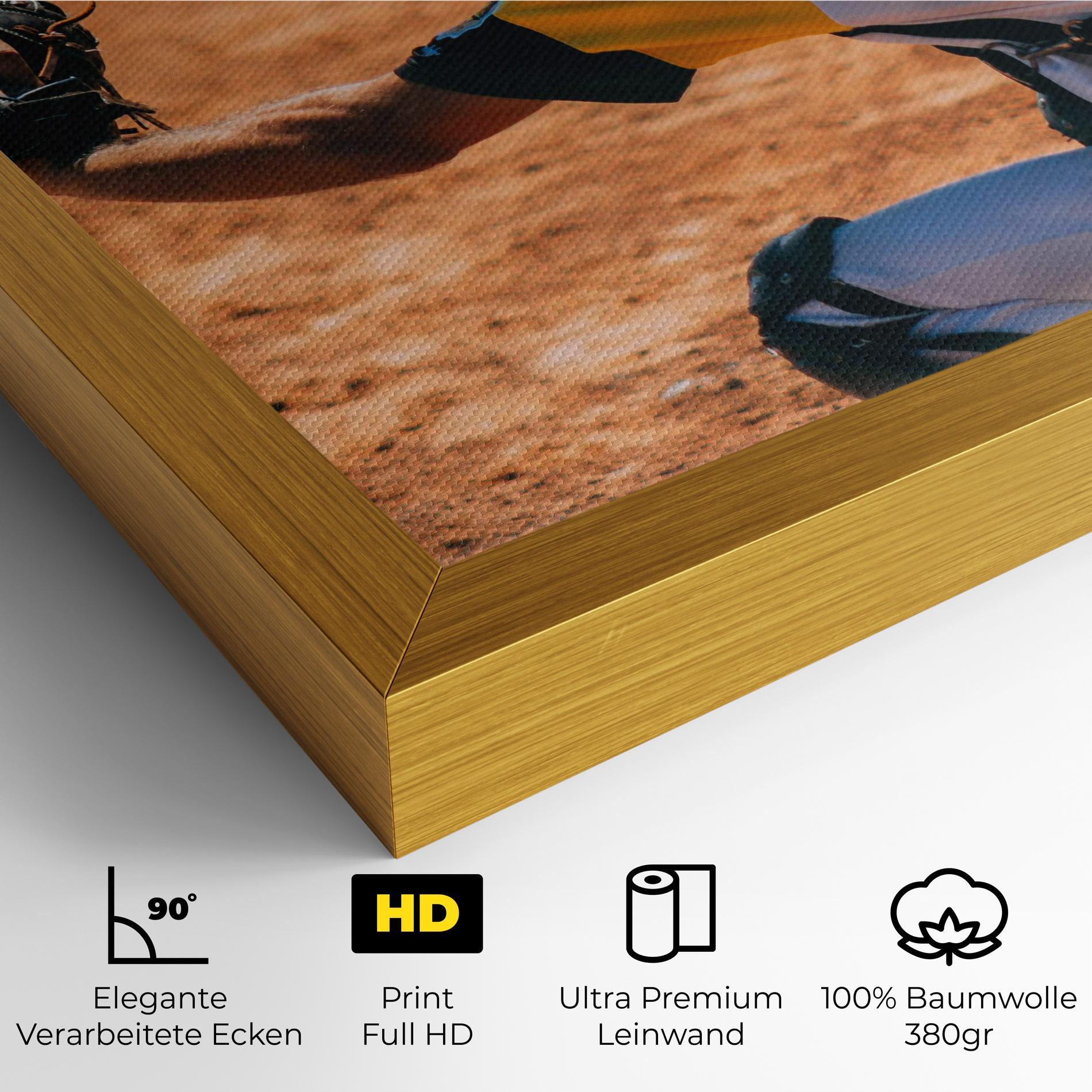 Leinwandbild Number 47 Baseball mockup 4