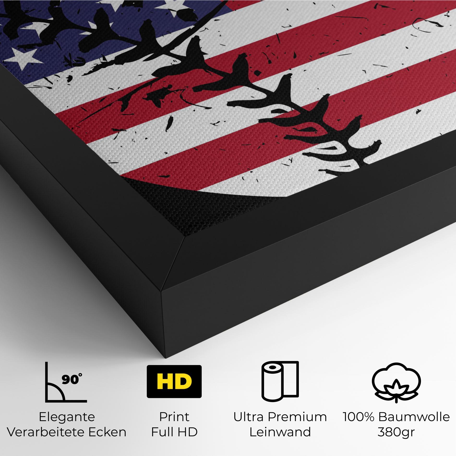 Leinwandbild Baseball Usa mockup 4