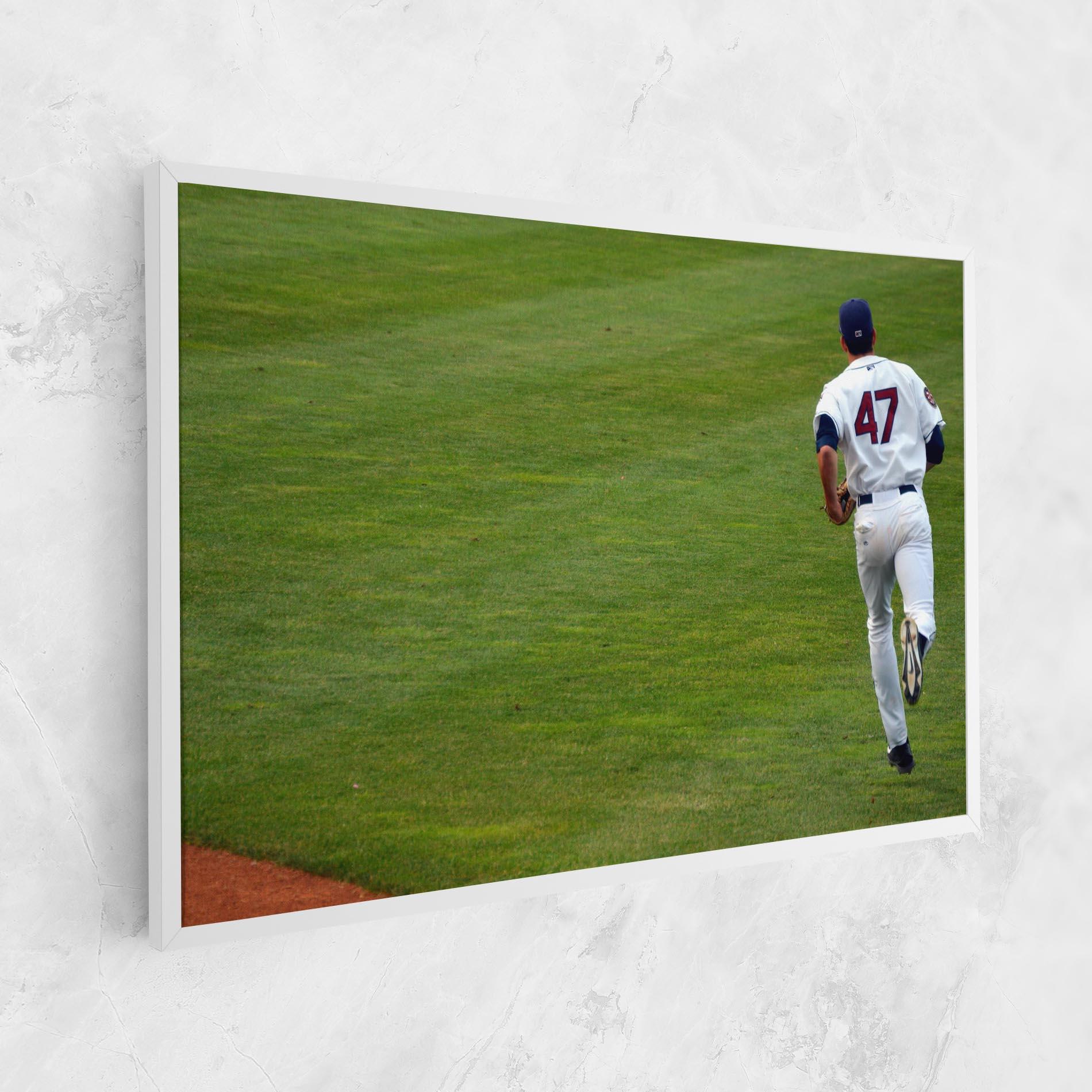 Leinwandbild Baseball Player mockup 1