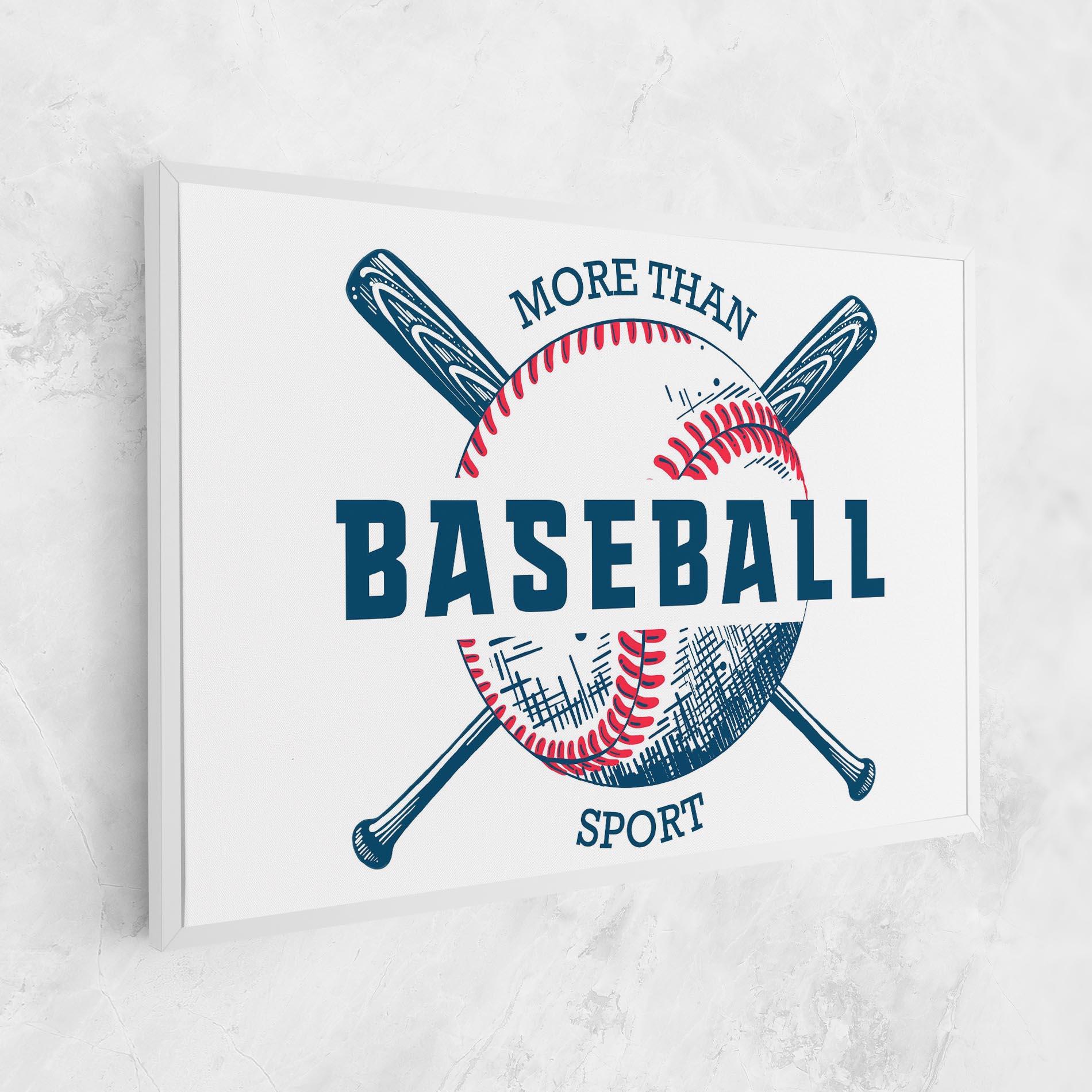 Leinwandbild Baseball Sport mockup 1