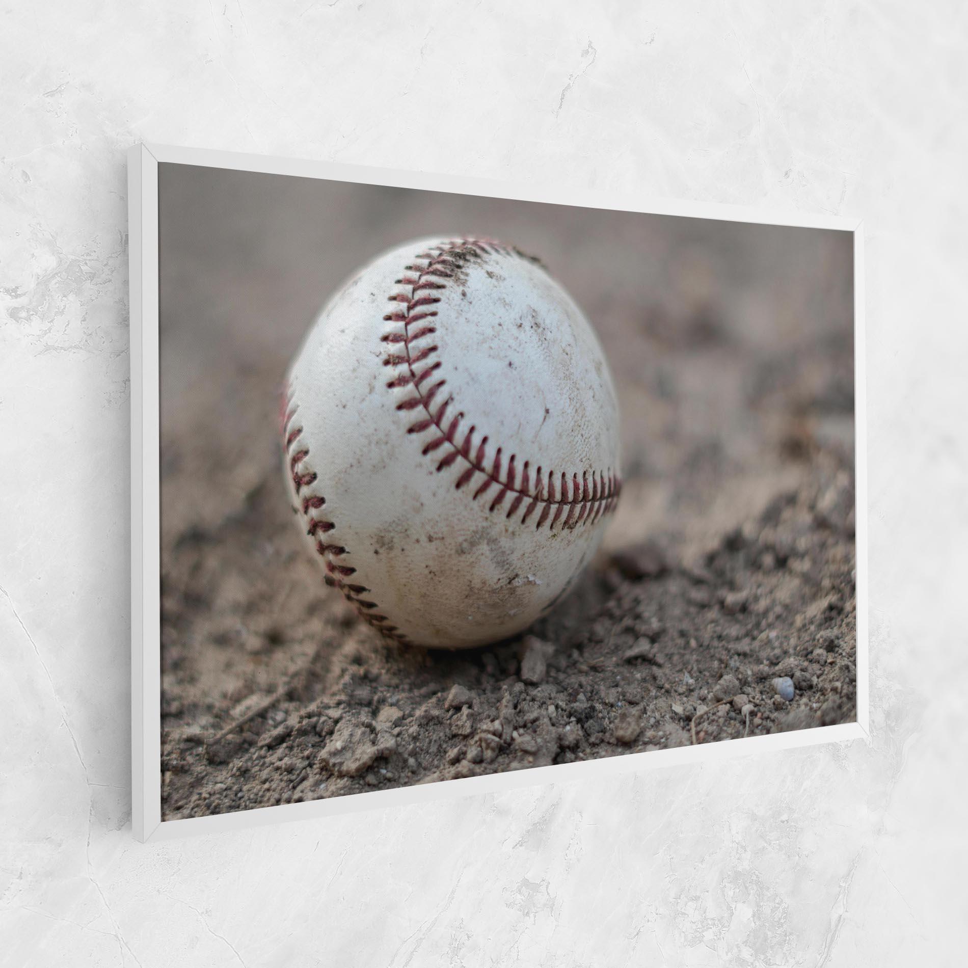 Leinwandbild Dusty Baseball Ball mockup 1