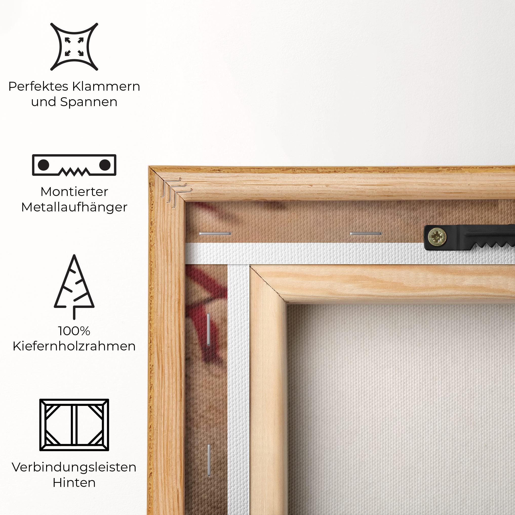 Leinwandbild Baseball Ball Close Up mockup 5