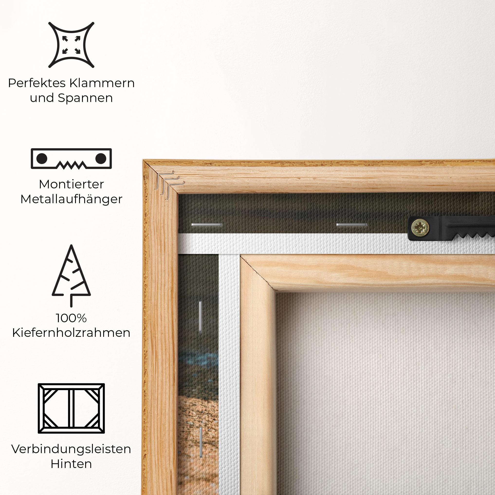 Leinwandbild Baseball Balls mockup 5