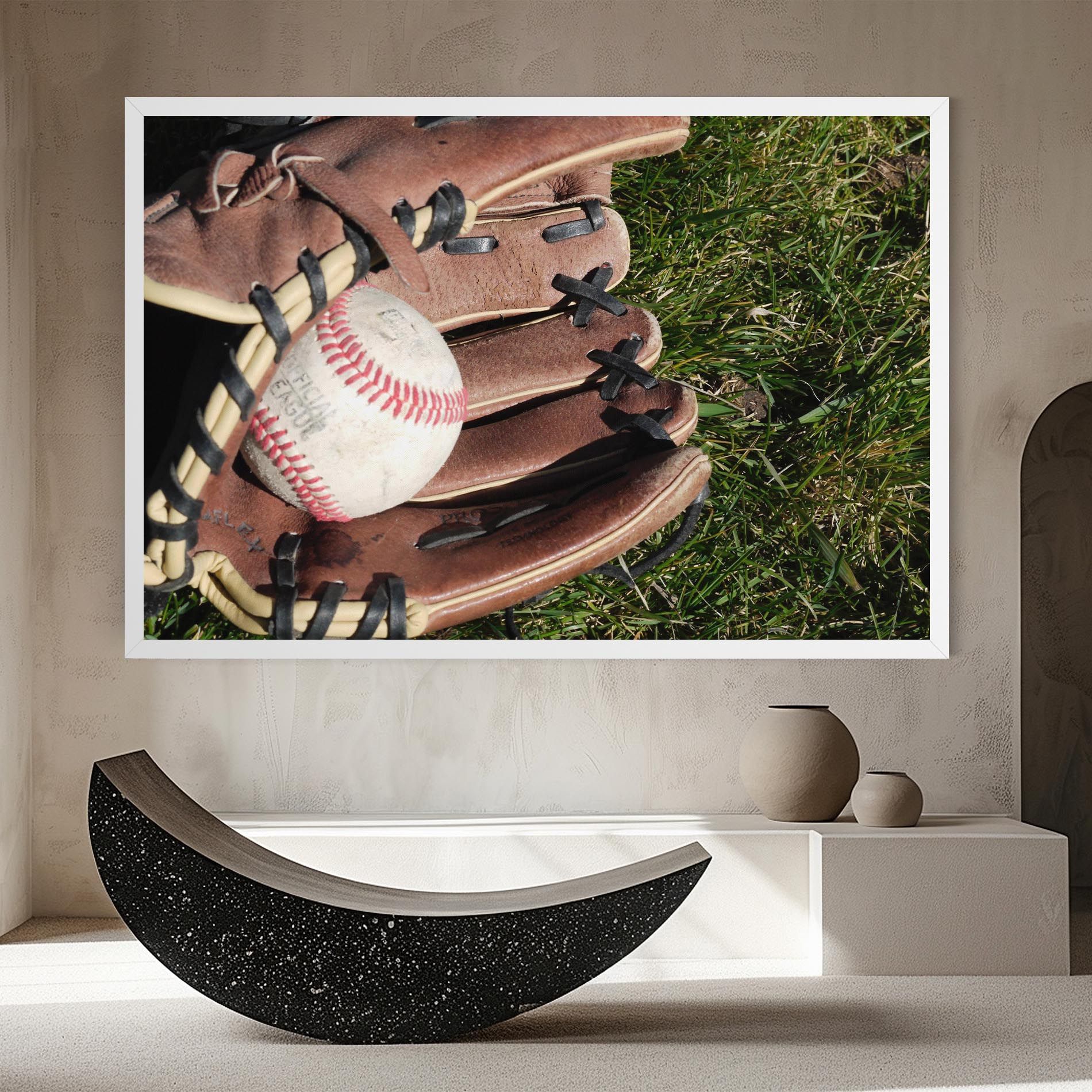 Brown Baseball Glove mockup 8