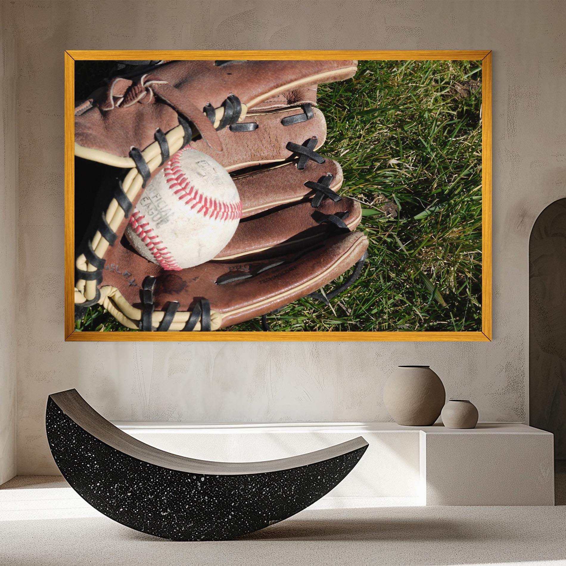 Brown Baseball Glove mockup 8