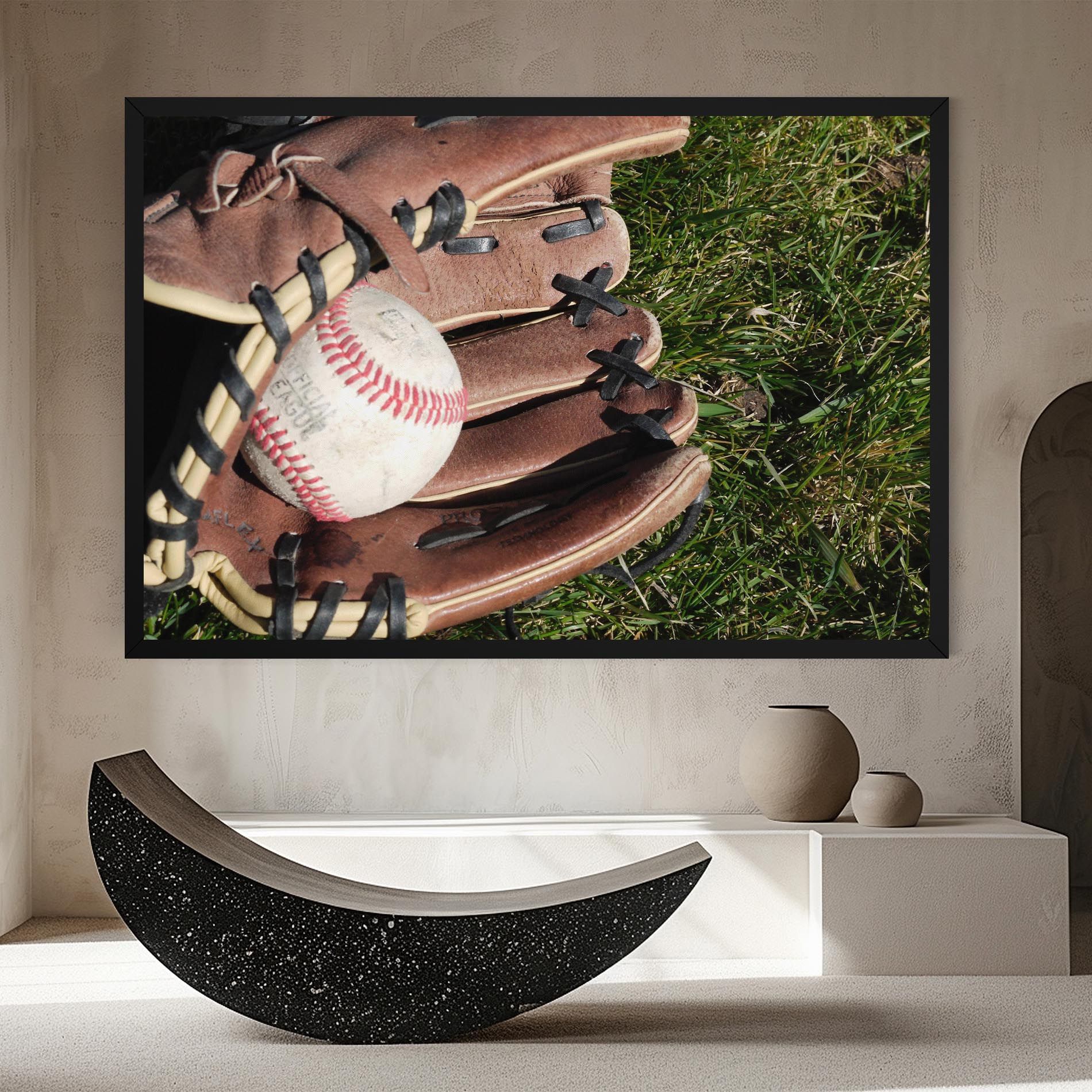 Brown Baseball Glove mockup 8