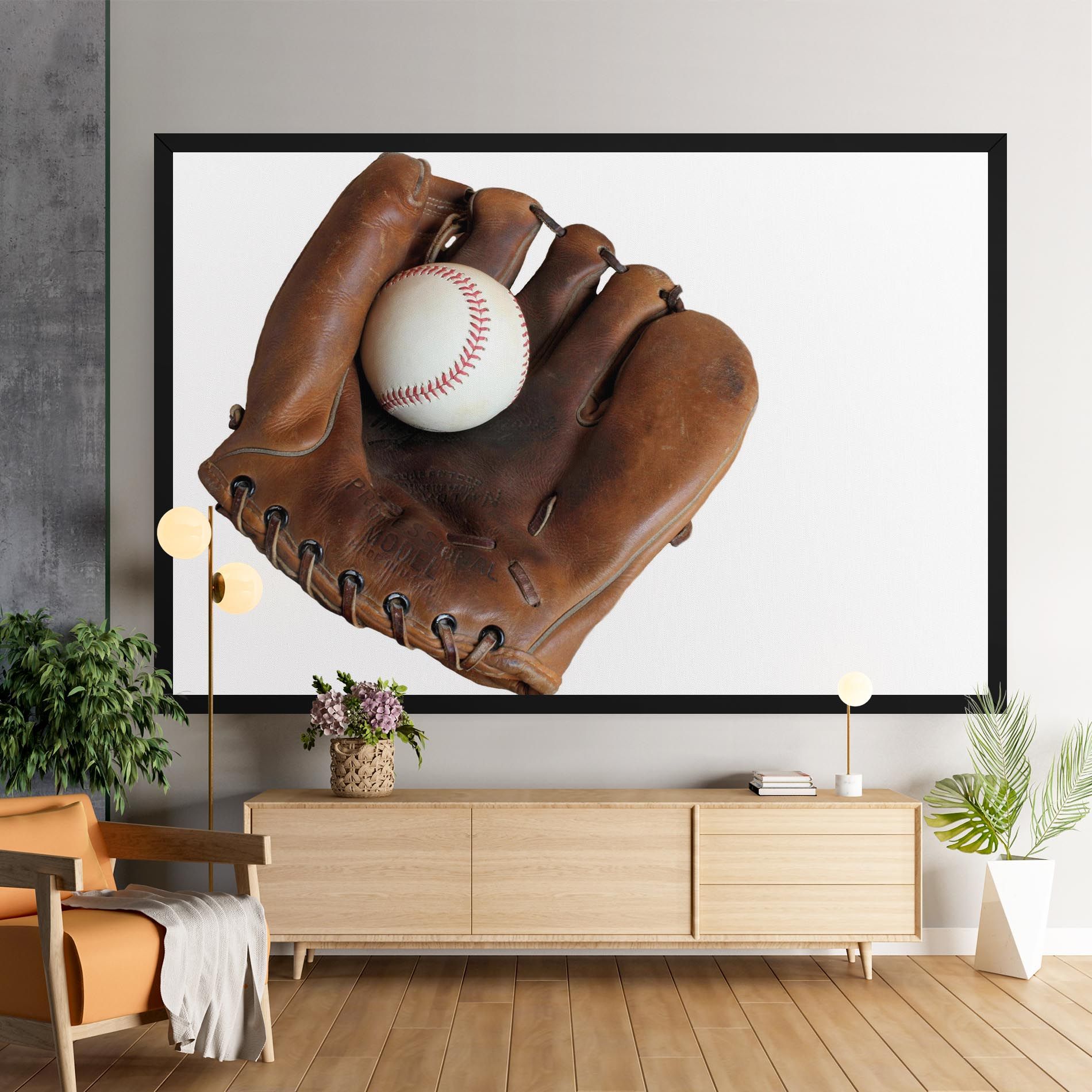 Holding Baseball Ball mockup 9
