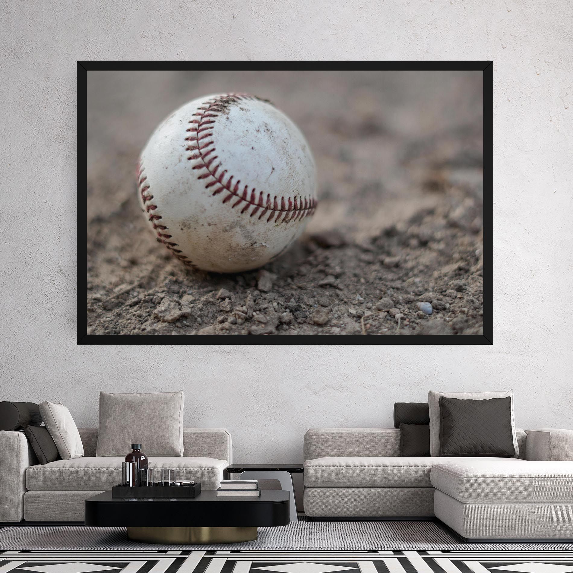 Dusty Baseball Ball mockup 2