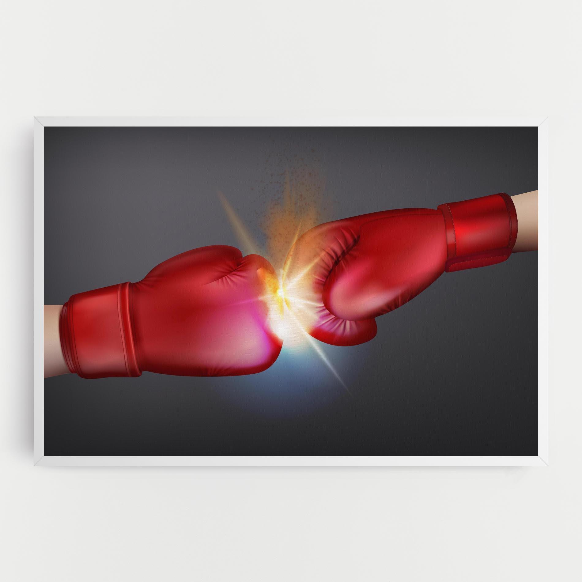 Leinwandbild Box Explosion mockup 0