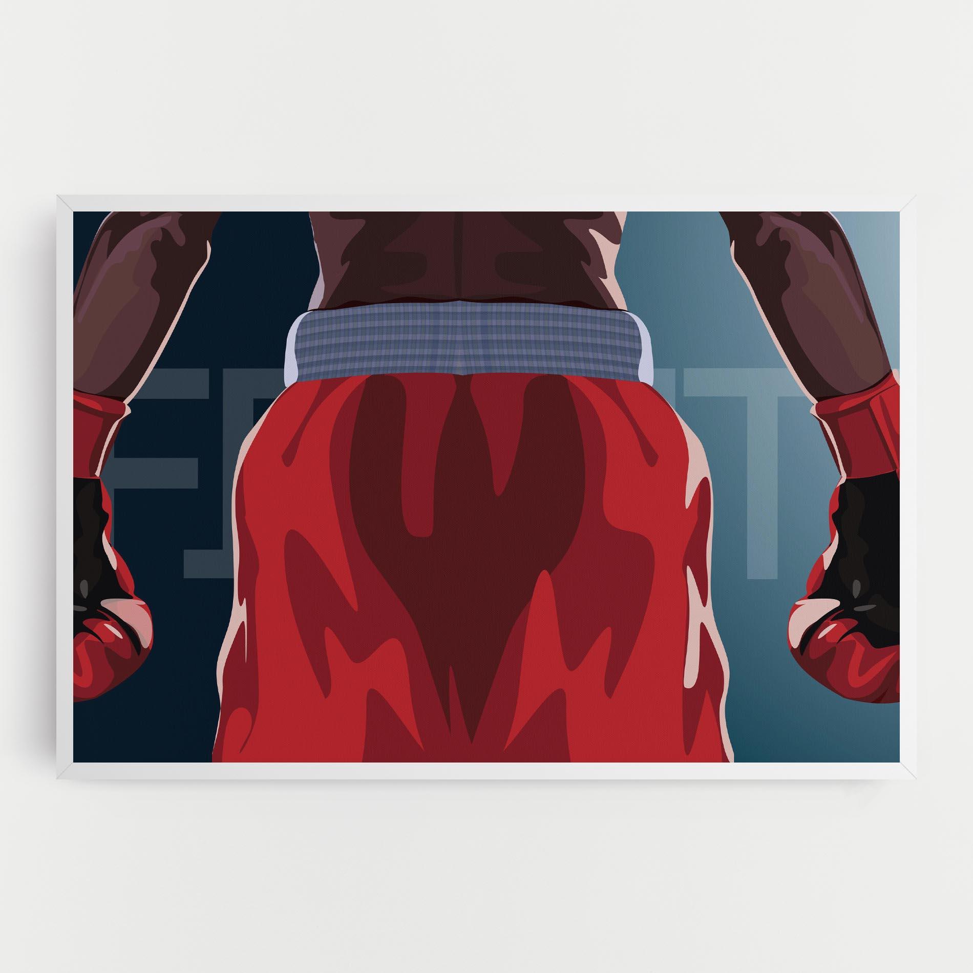 Leinwandbild Fight Box mockup 0