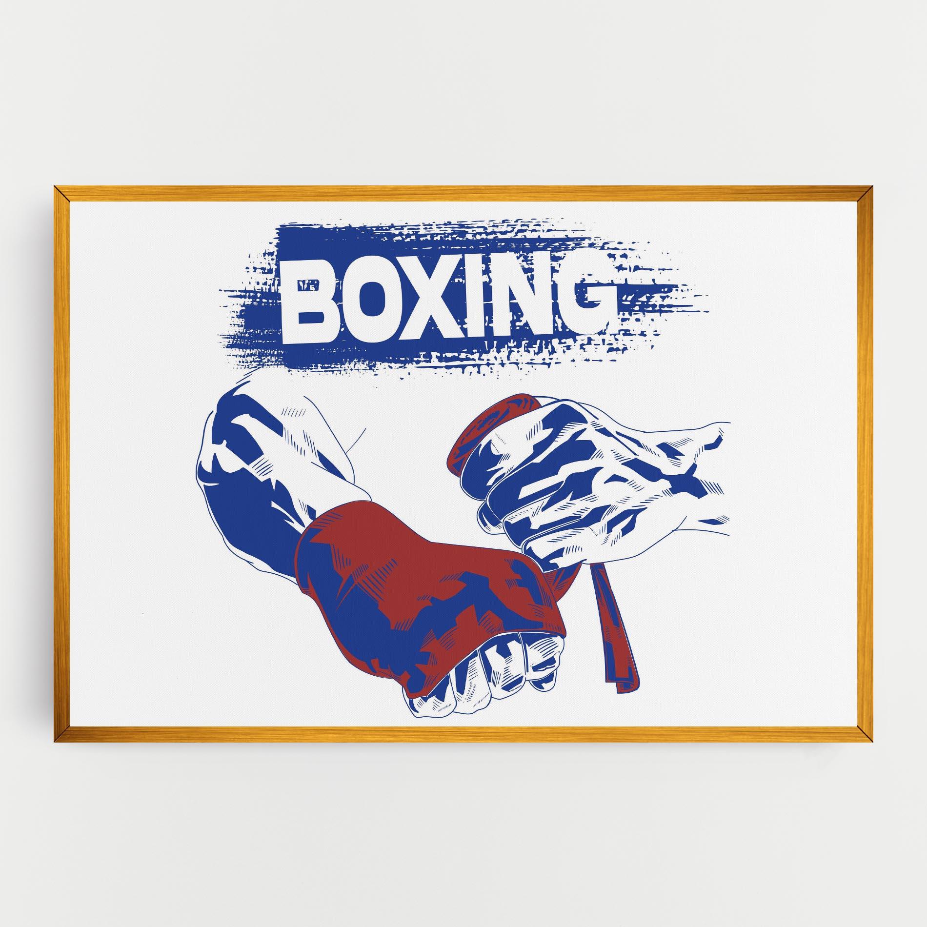 Leinwandbild Box Preparing mockup 0