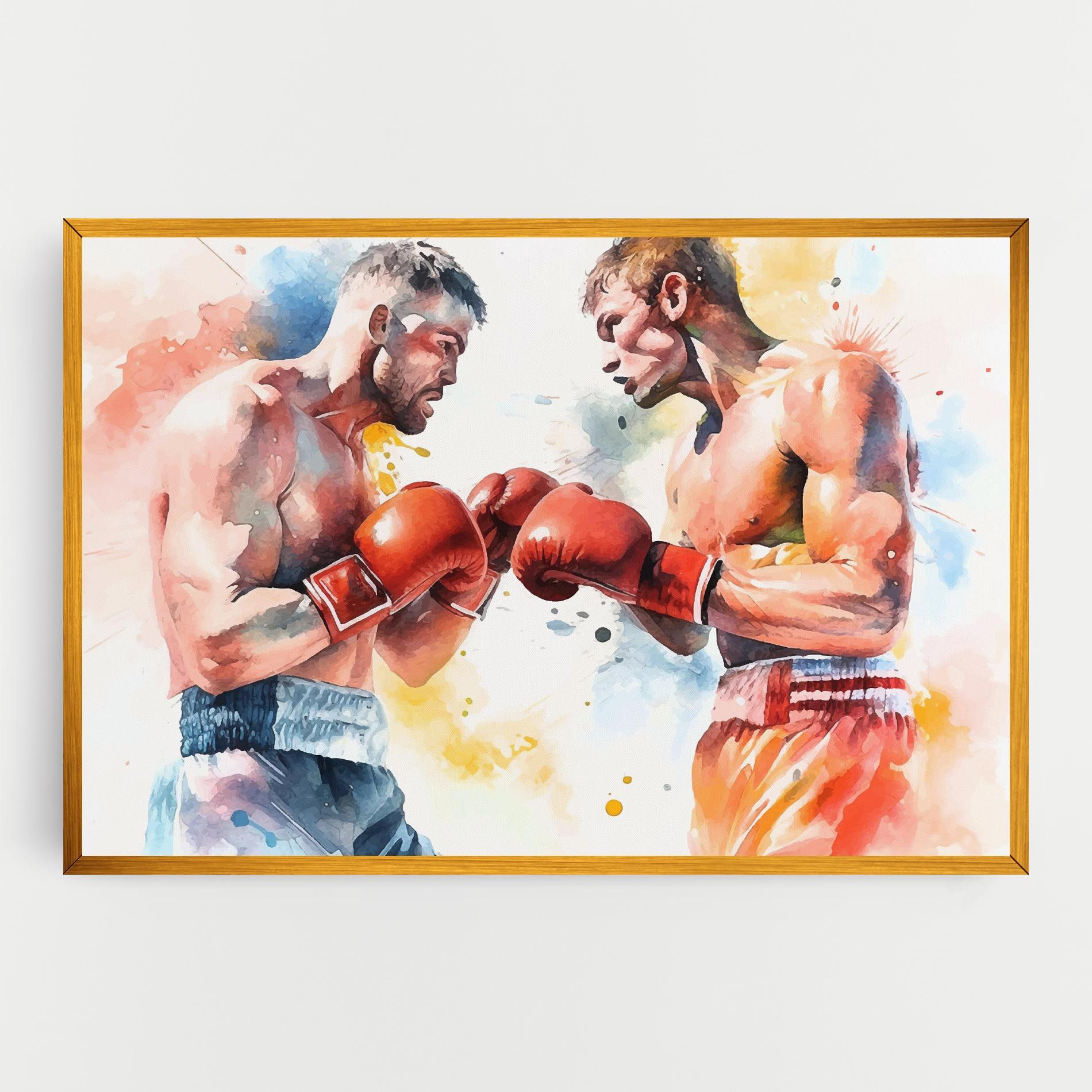 Boxing Match Art mockup 0