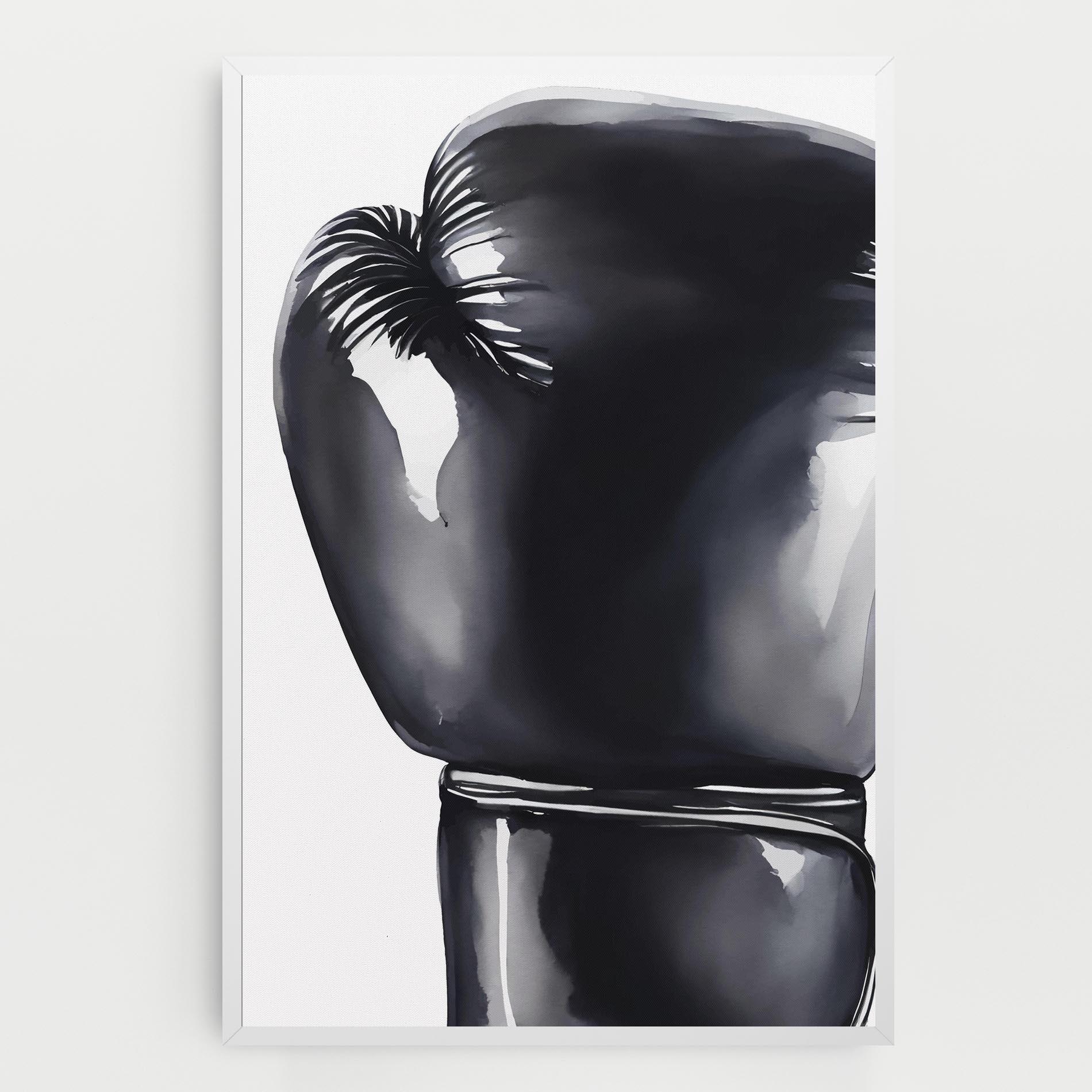 Leinwandbild Black Box Glove mockup 0