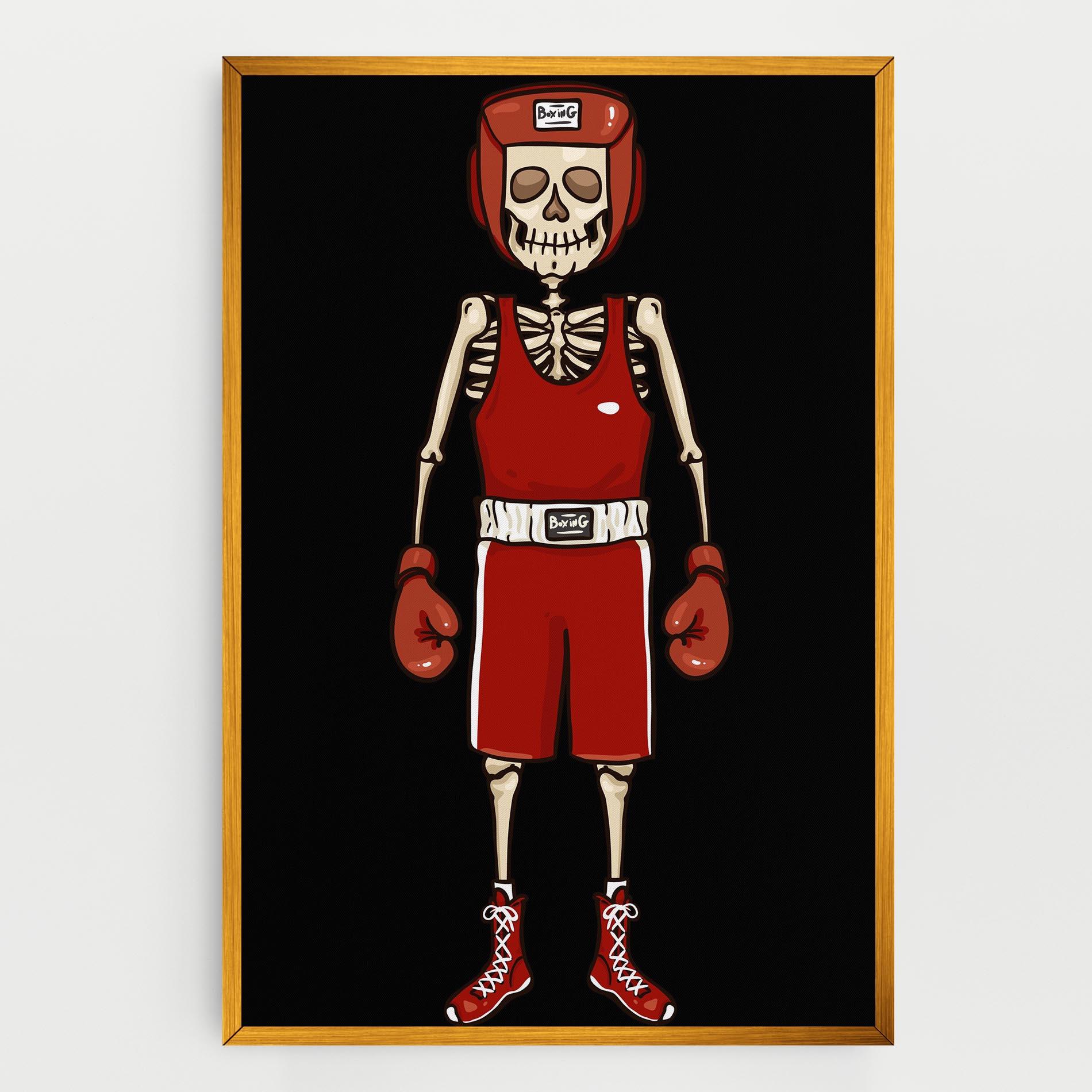 Leinwandbild Bones Box mockup 0