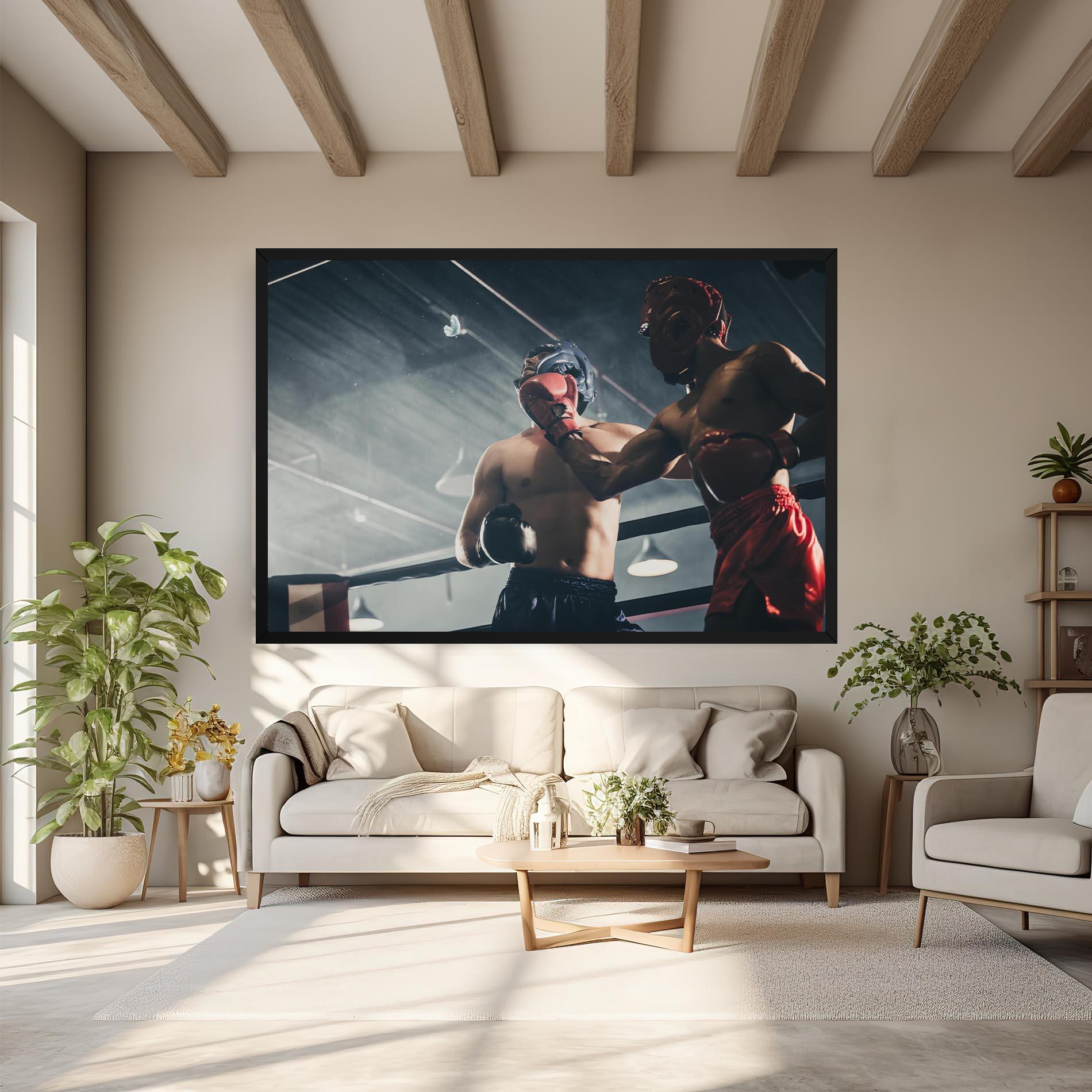 Leinwandbild Knockout King mockup 6