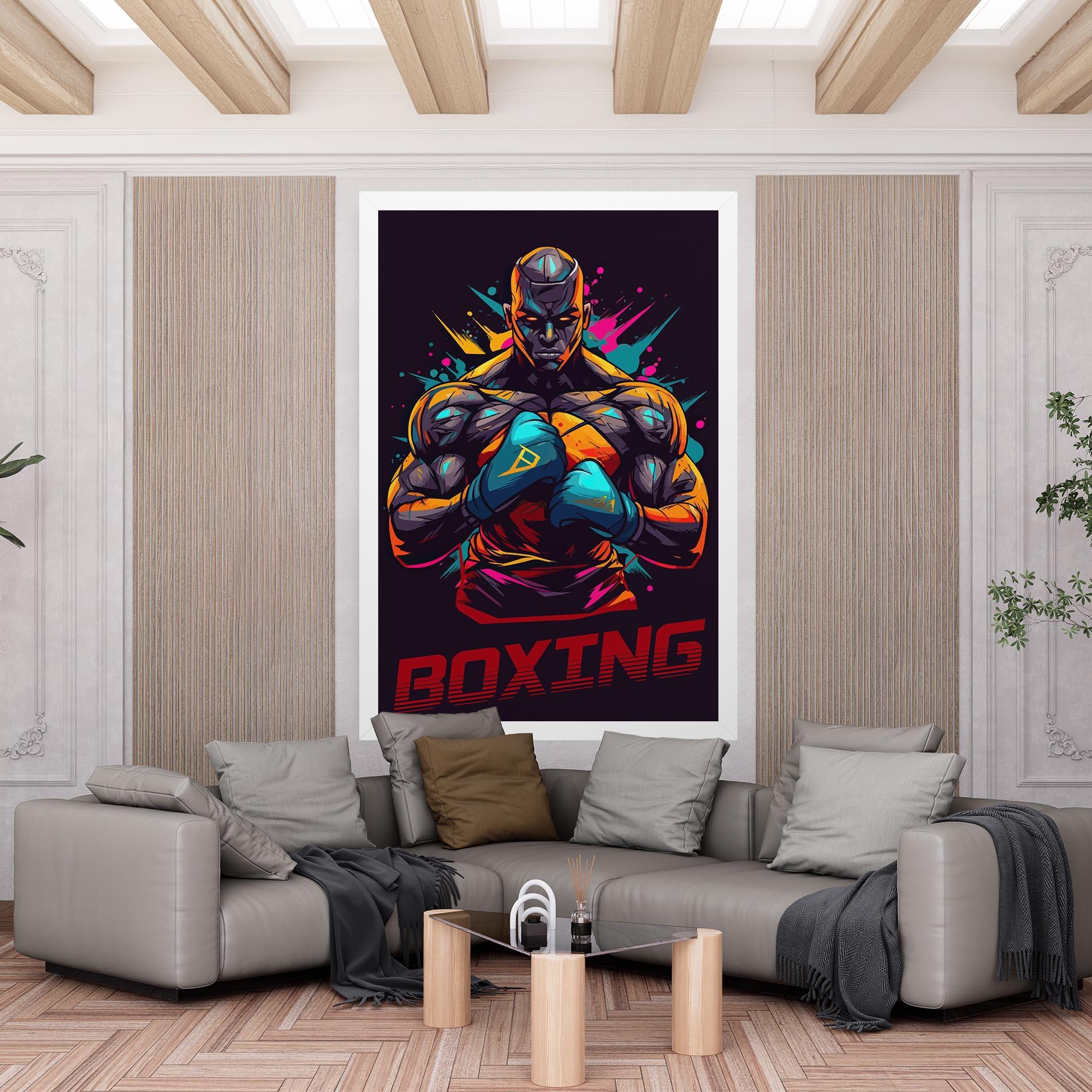 Leinwandbild Boxing Strong mockup 6