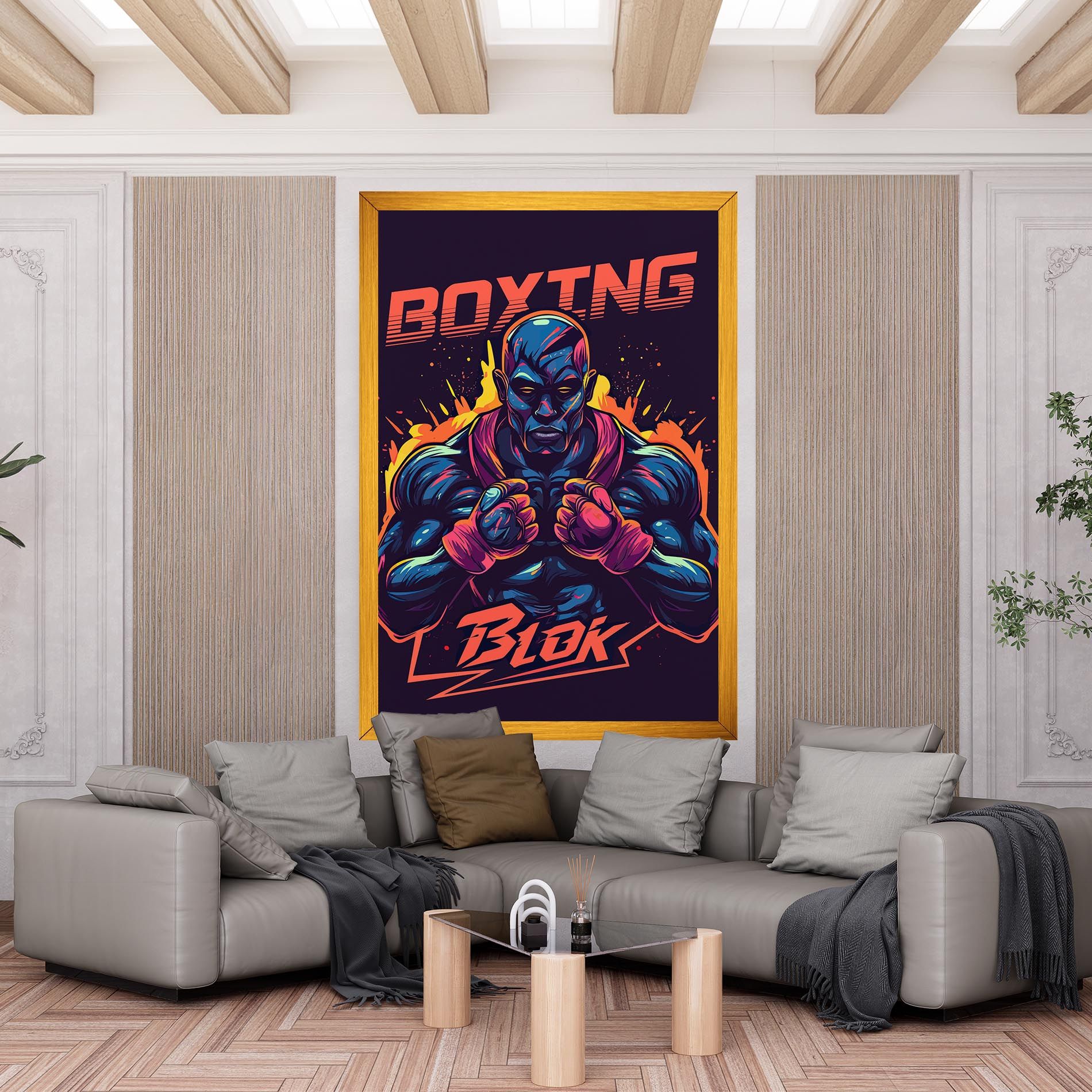 Boxing Blok mockup 6