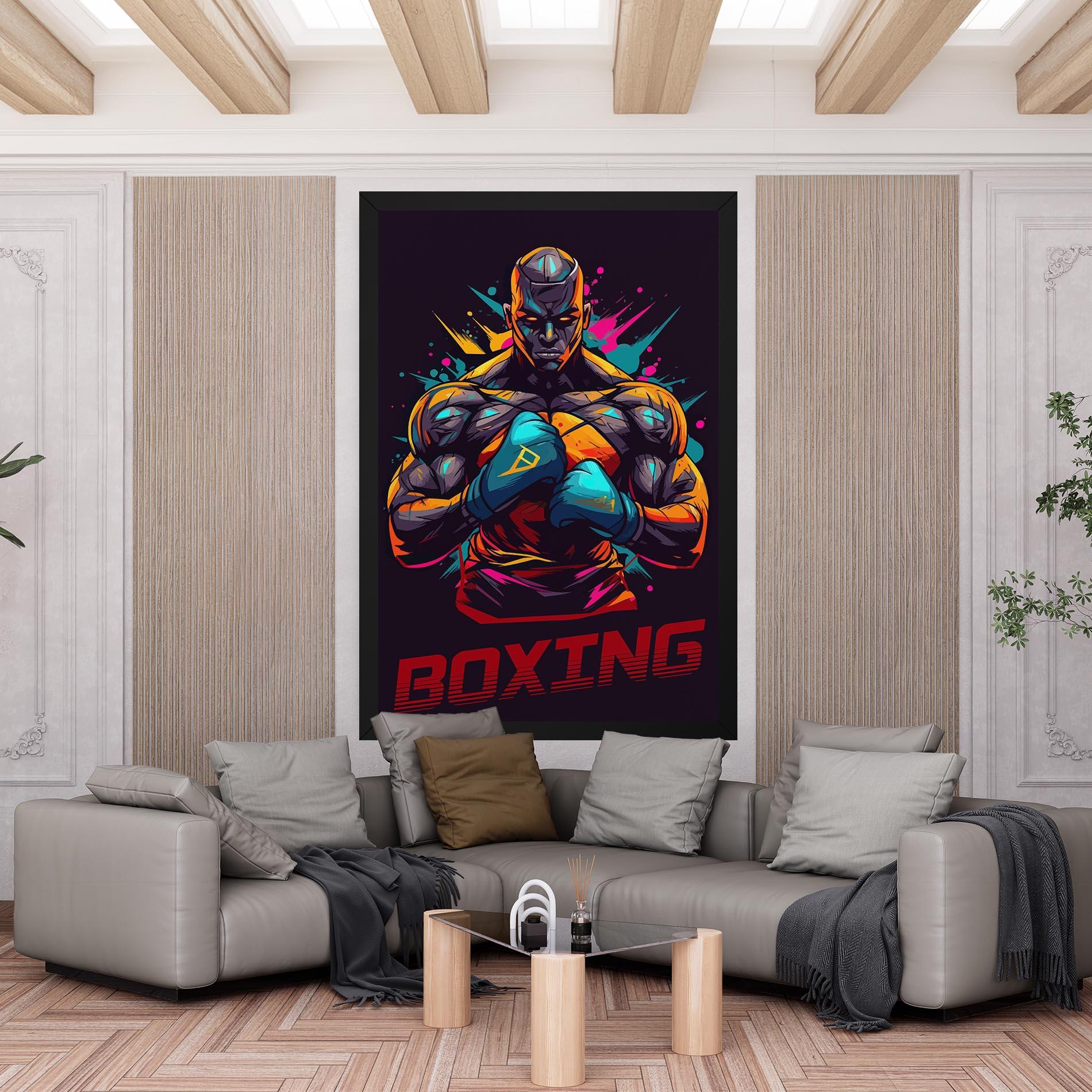 Leinwandbild Boxing Strong mockup 6