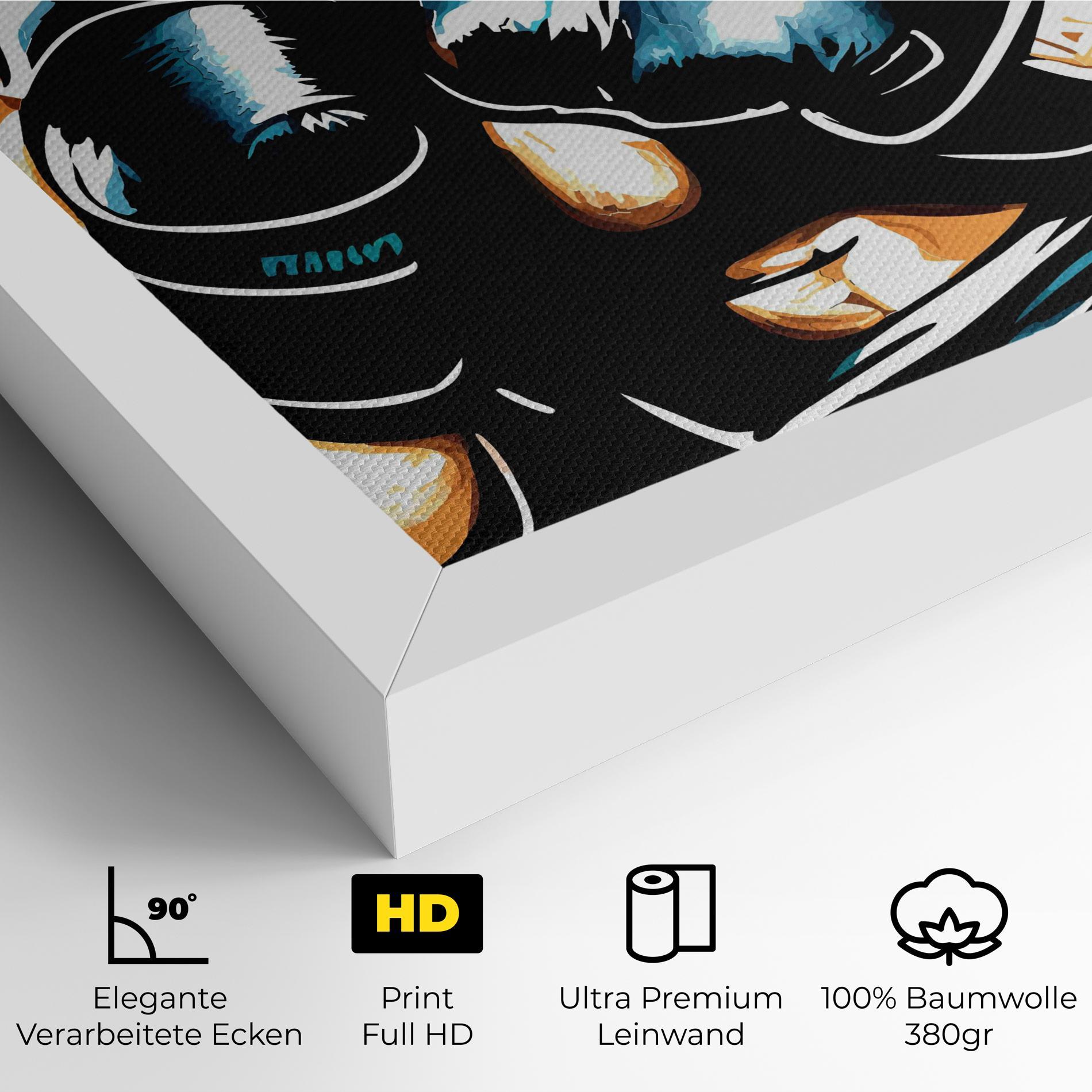 Leinwandbild Video Box Game mockup 4
