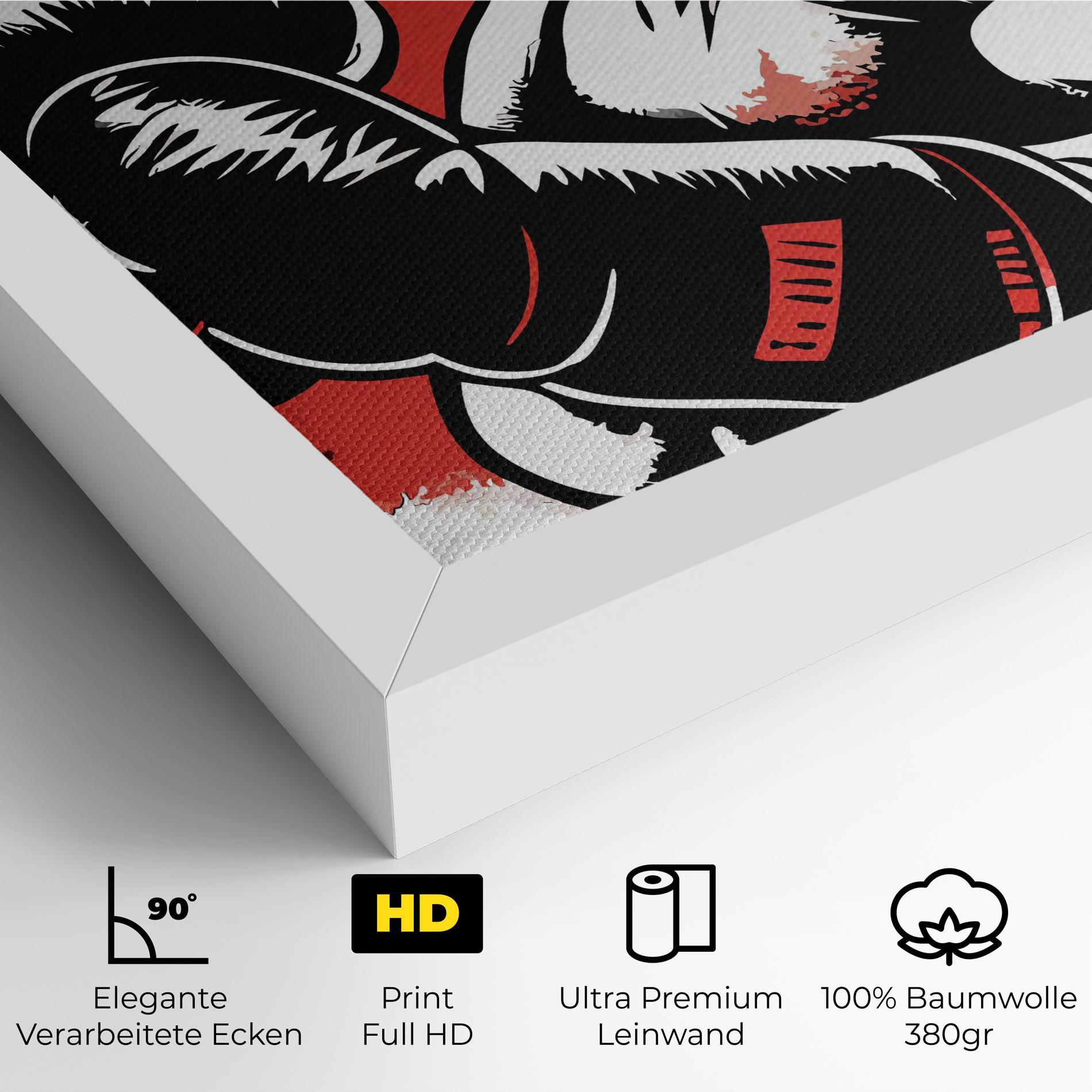 Leinwandbild Video Game Box mockup 4