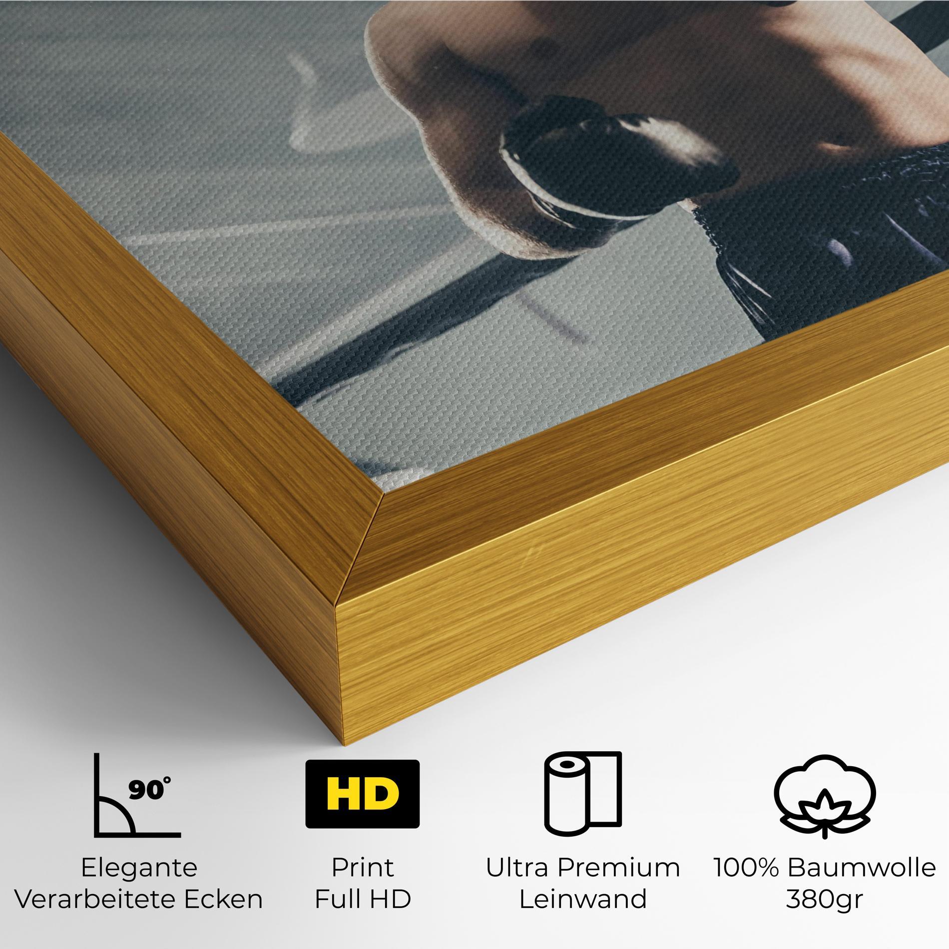 Leinwandbild Knockout King mockup 4