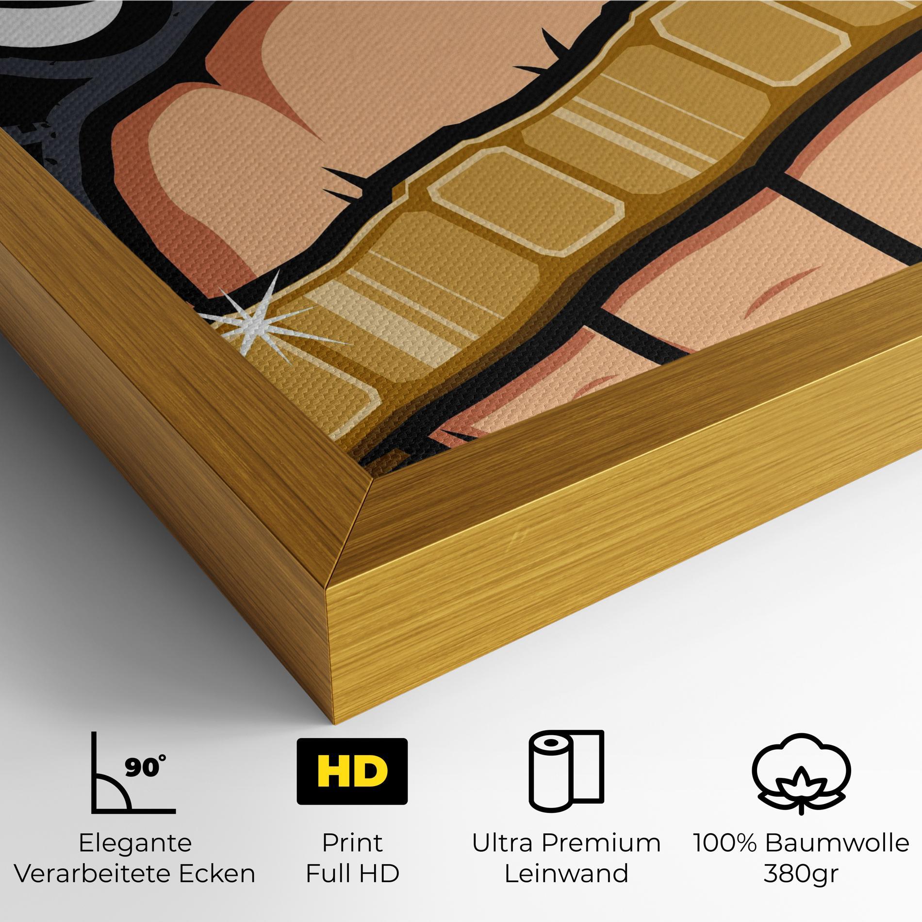 Leinwandbild Knuckles mockup 4