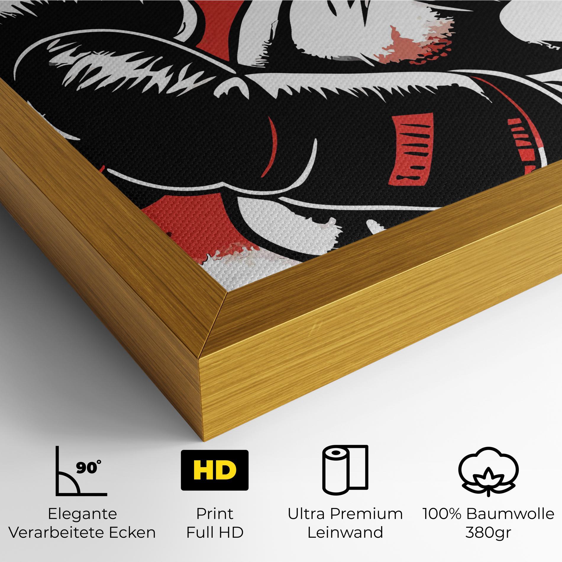 Leinwandbild Video Game Box mockup 4