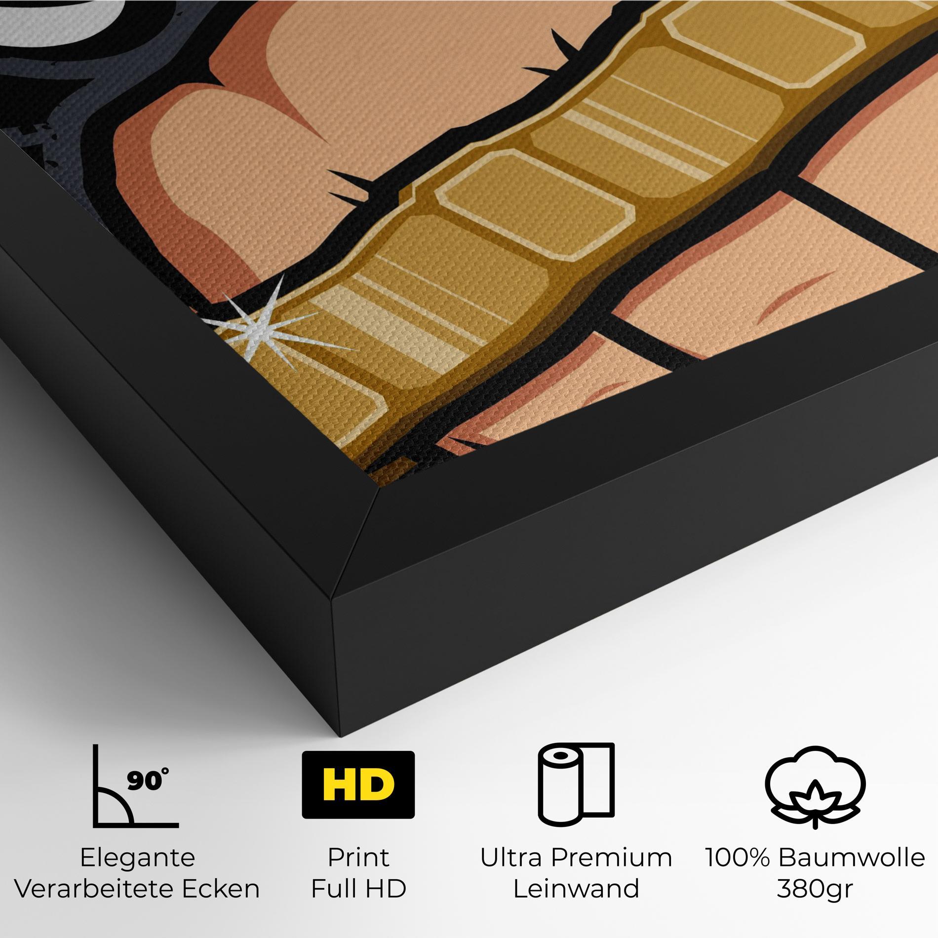 Leinwandbild Knuckles mockup 4