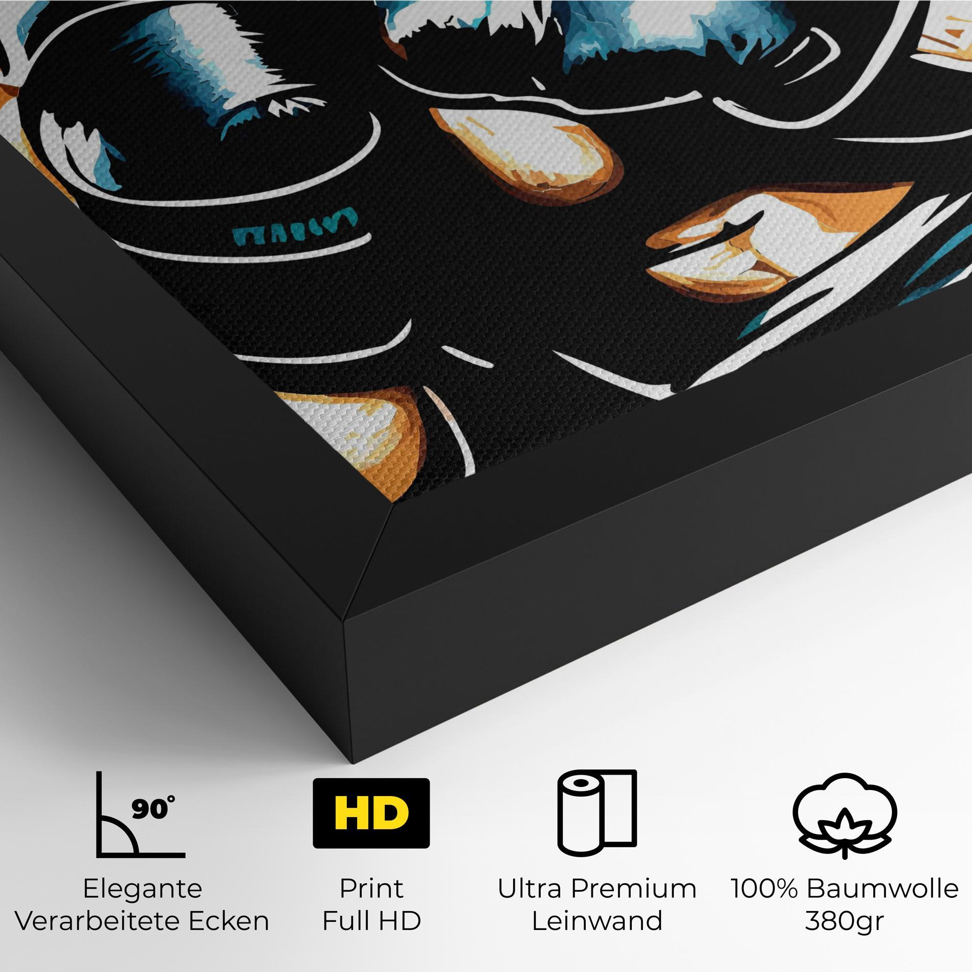 Leinwandbild Video Box Game mockup 4