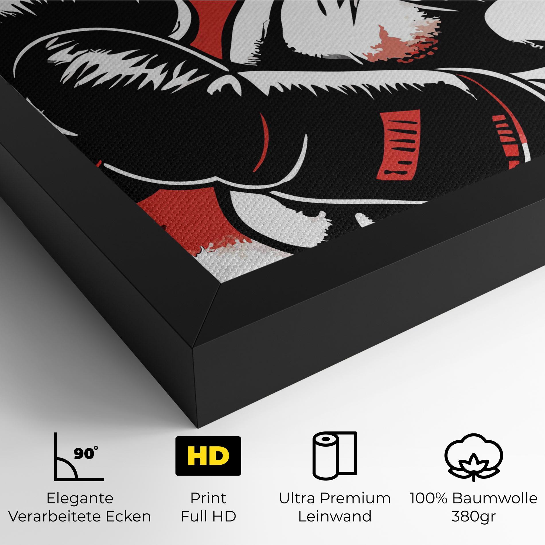 Leinwandbild Video Game Box mockup 4