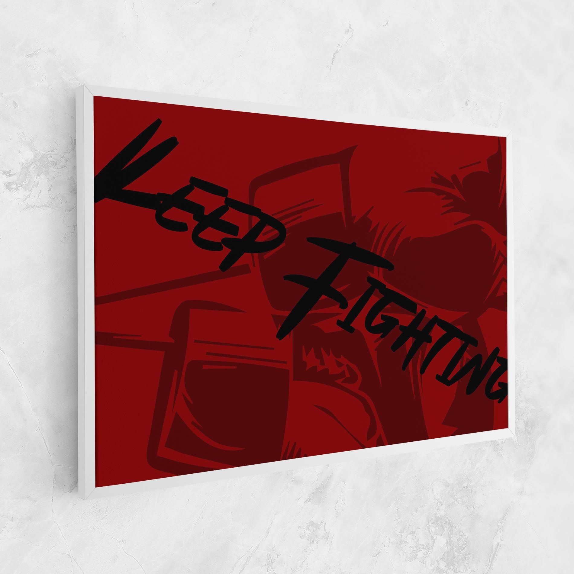 Keep Fighting mockup 1