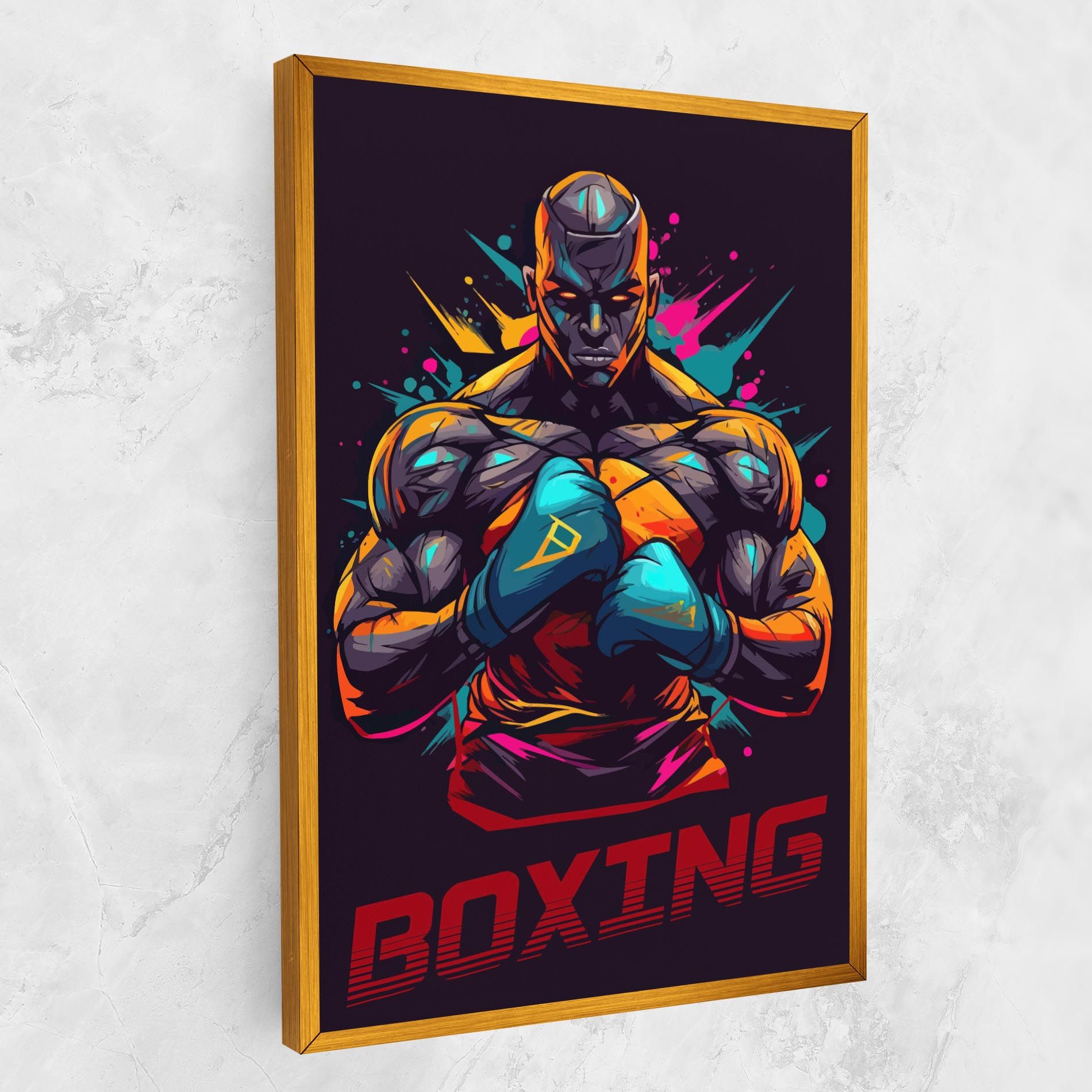 Boxing Strong mockup 1