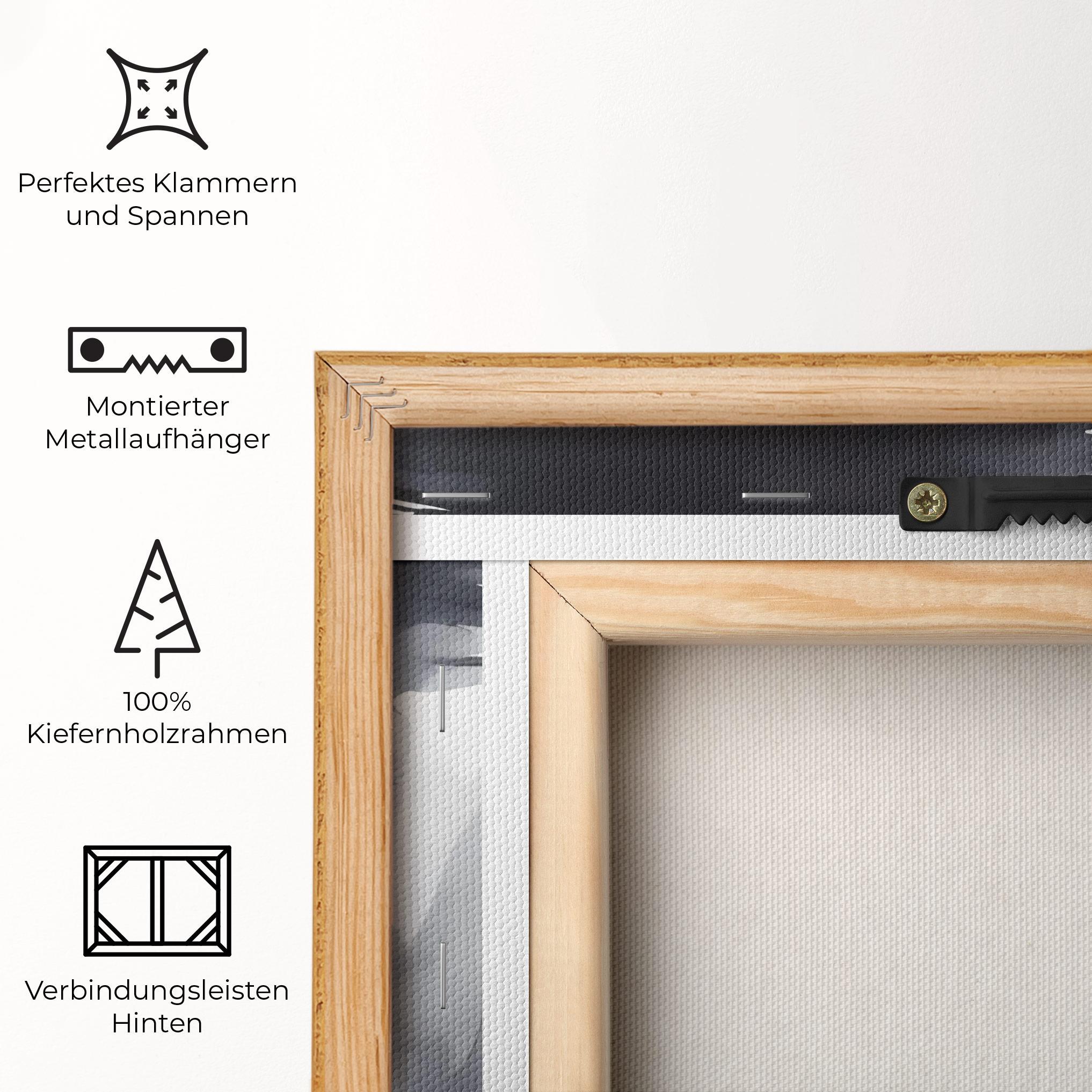 Leinwandbild Black Box Glove mockup 5