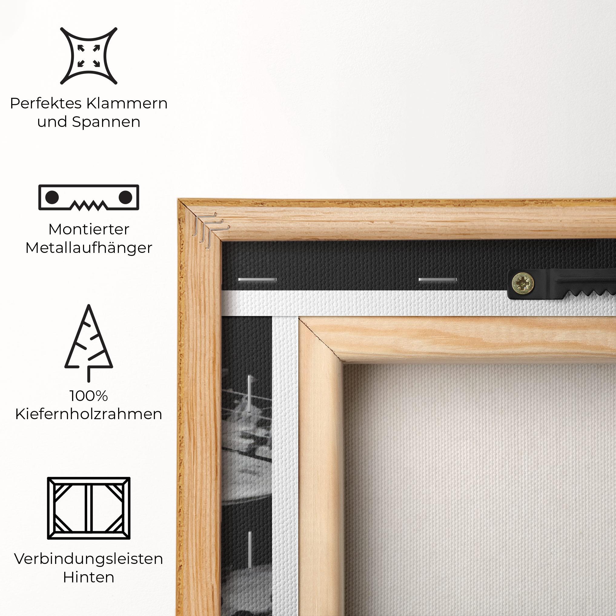 Leinwandbild Grey Ring mockup 5