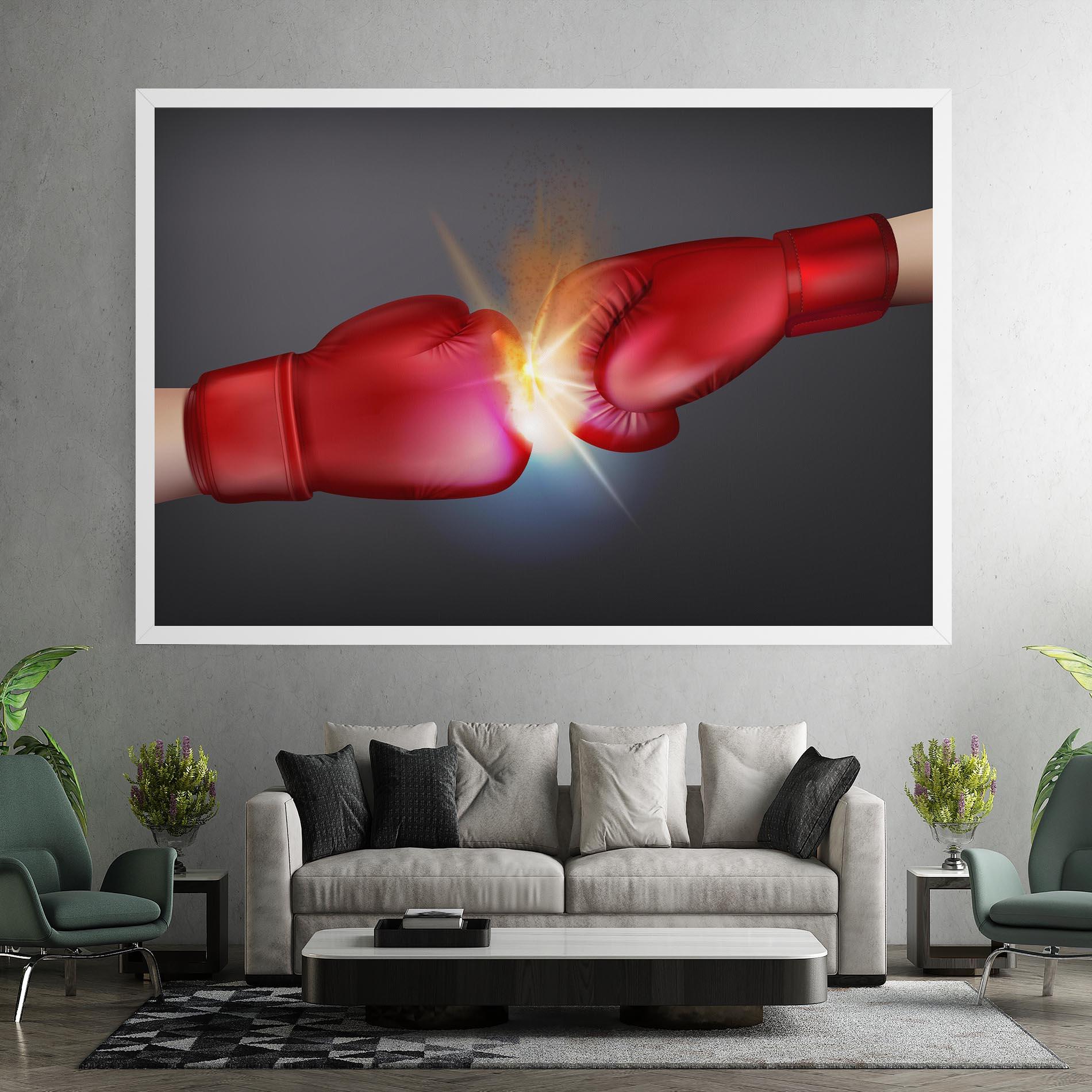 Leinwandbild Box Explosion mockup 7